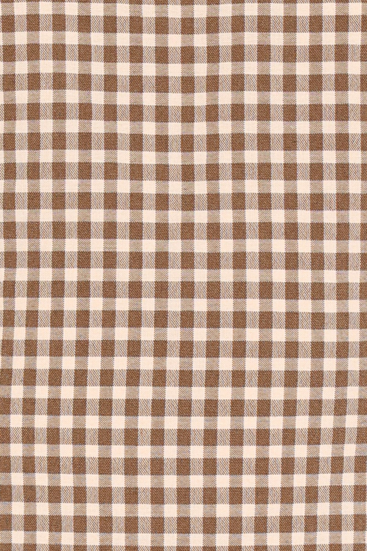 Lyric Mini Dress in Brown Check – view 6 of 6