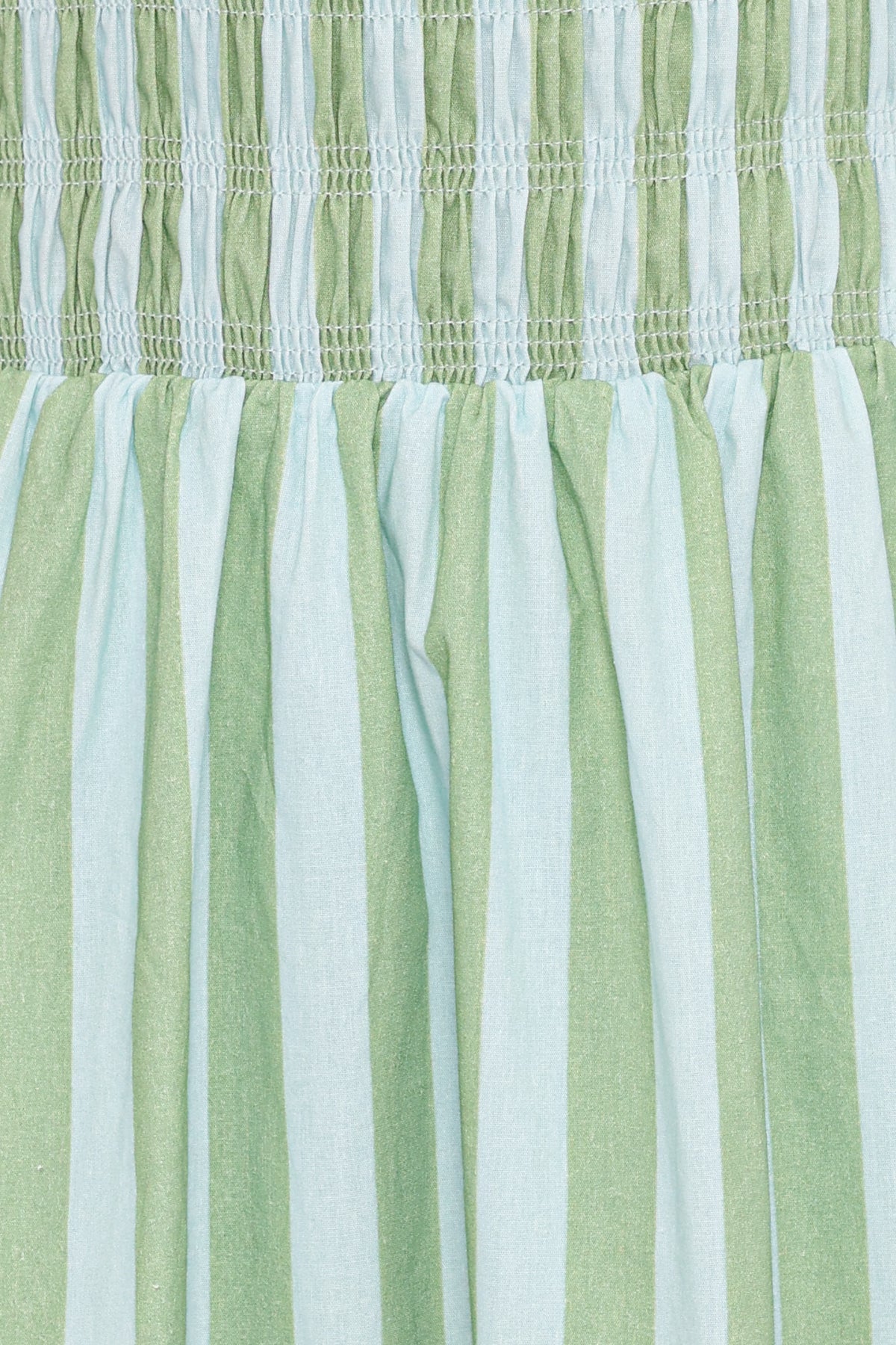 Maleny Maxi Dress in Blue/Green Stripe – view 7 of 8