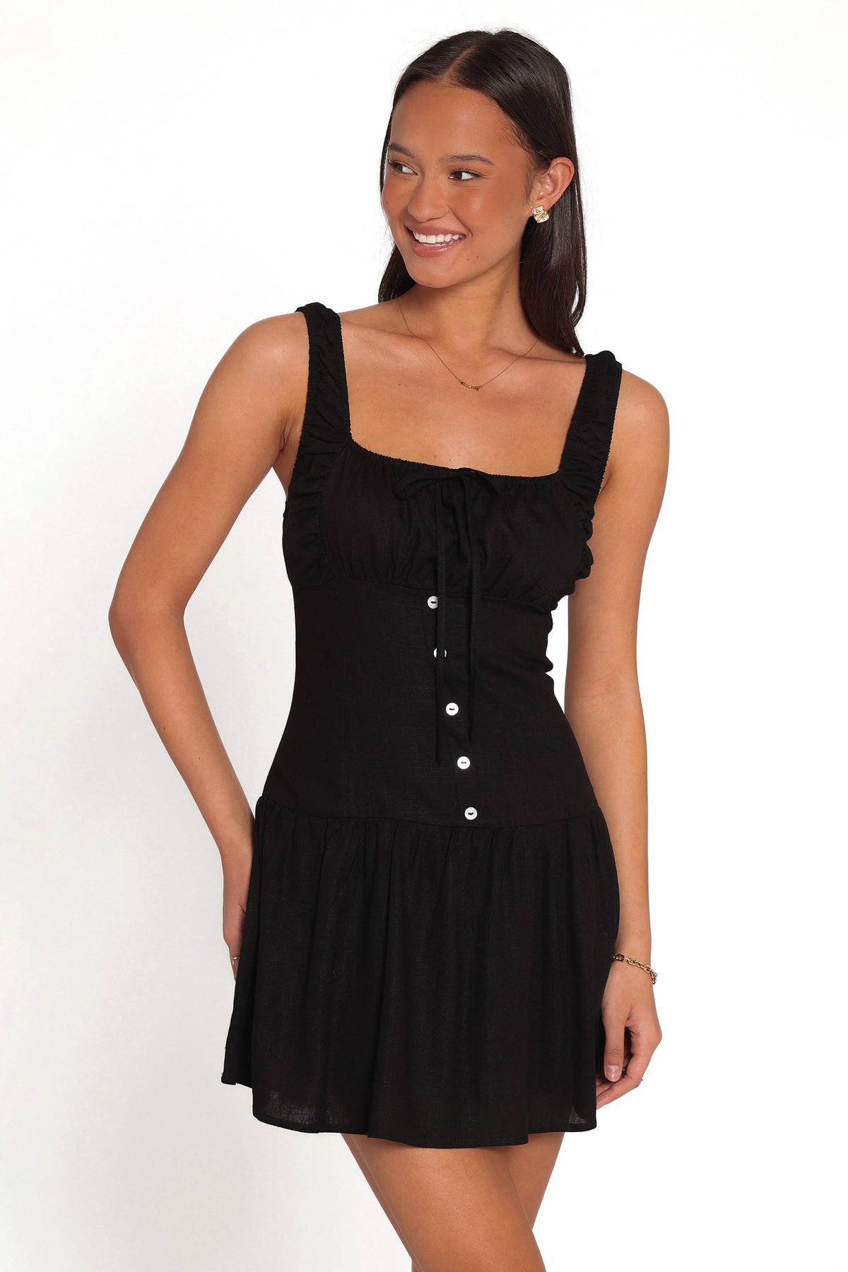 Miley Mini Dress in Black – view 1 of 6
