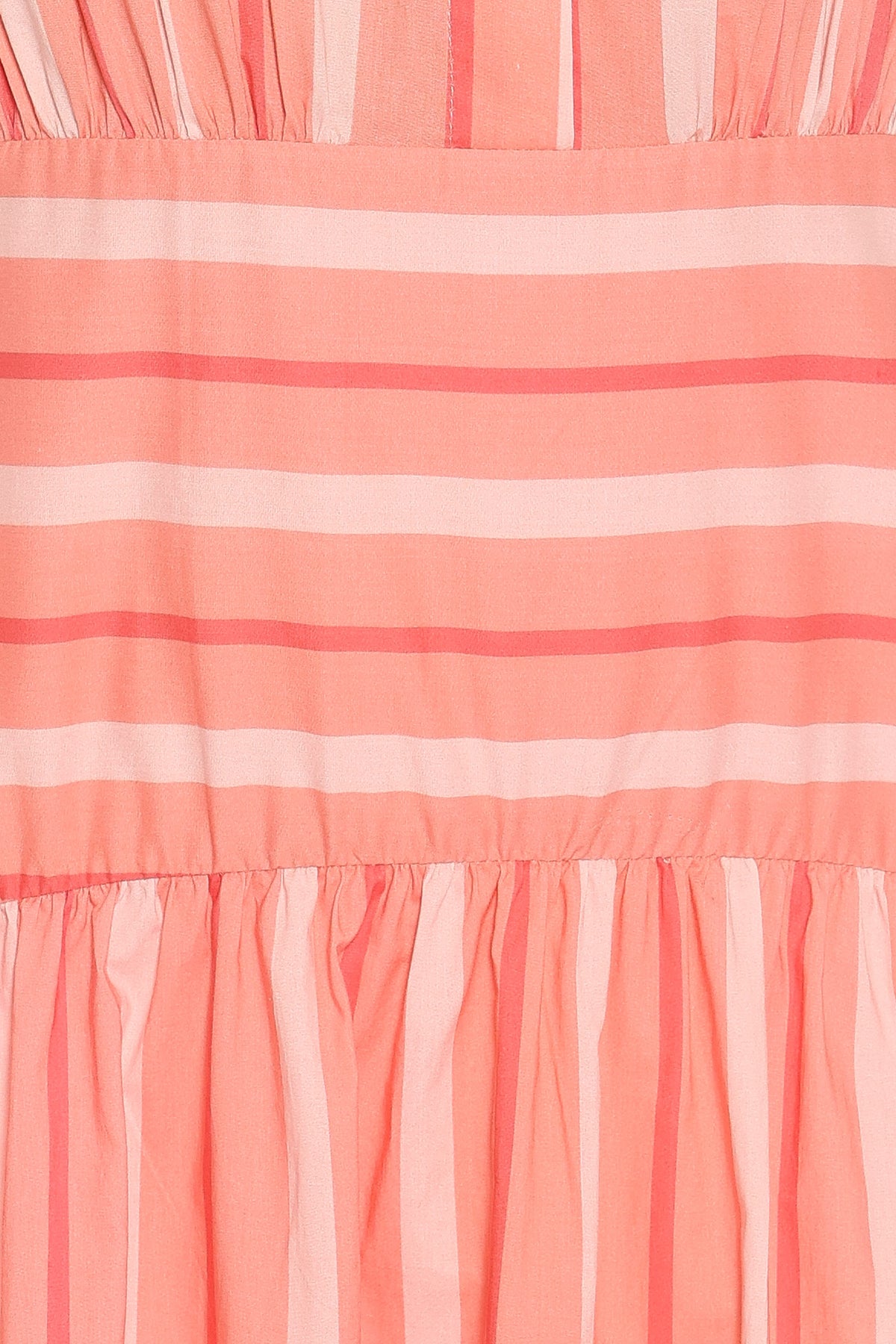 Myranda Midi Dress in Pink Stripe – view 6 of 7