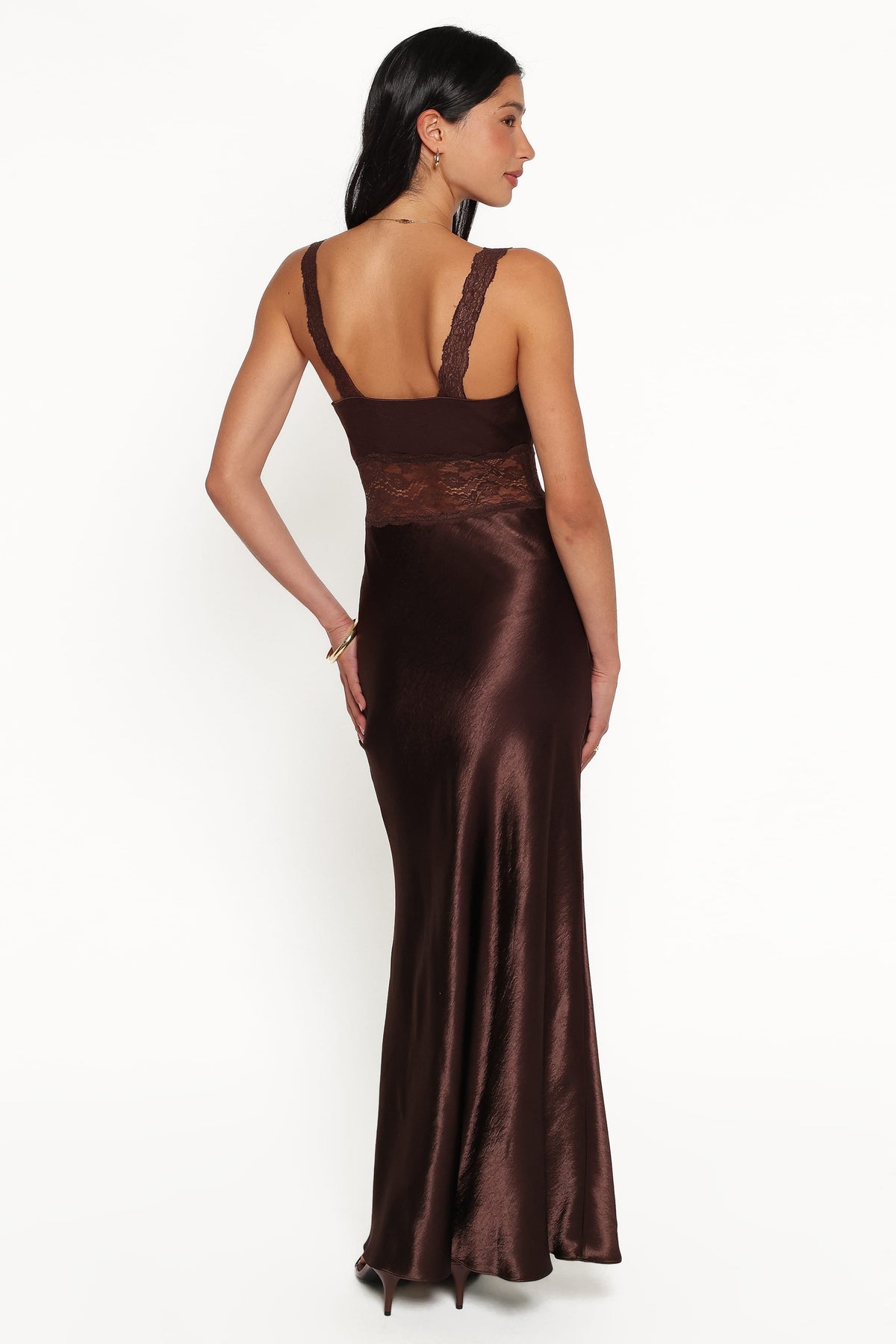 Nitara Maxi Dress in Brown – view 4 of 6