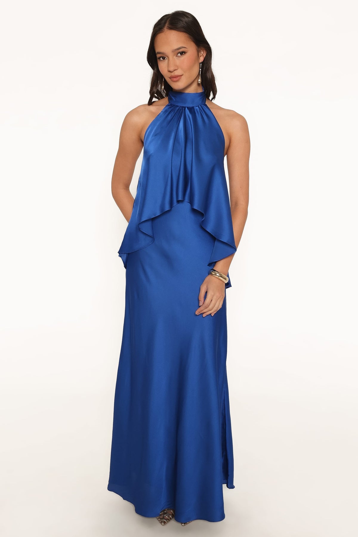 Nyomi Maxi Dress in Cobalt Blue – view 2 of 6