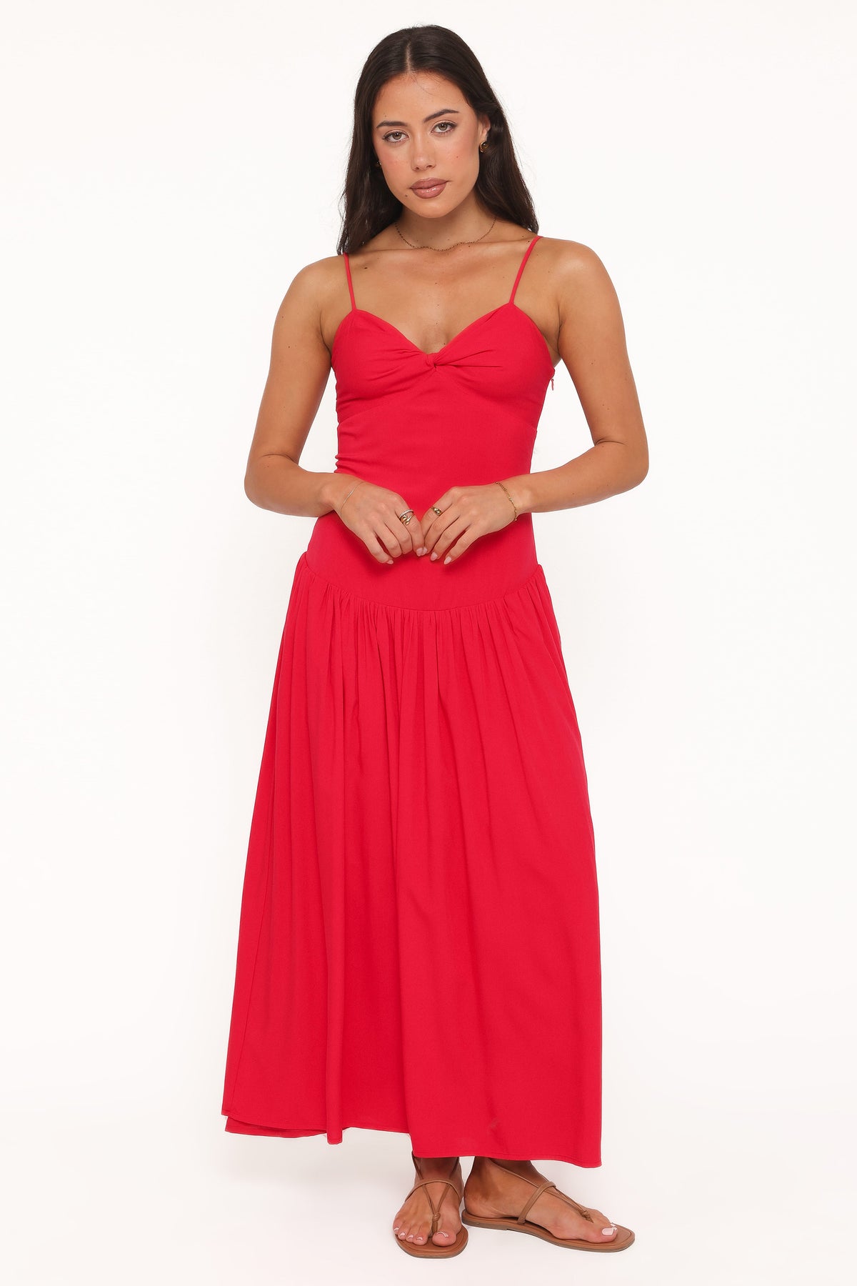 Shanice Maxi Dress in Red – view 2 of 6