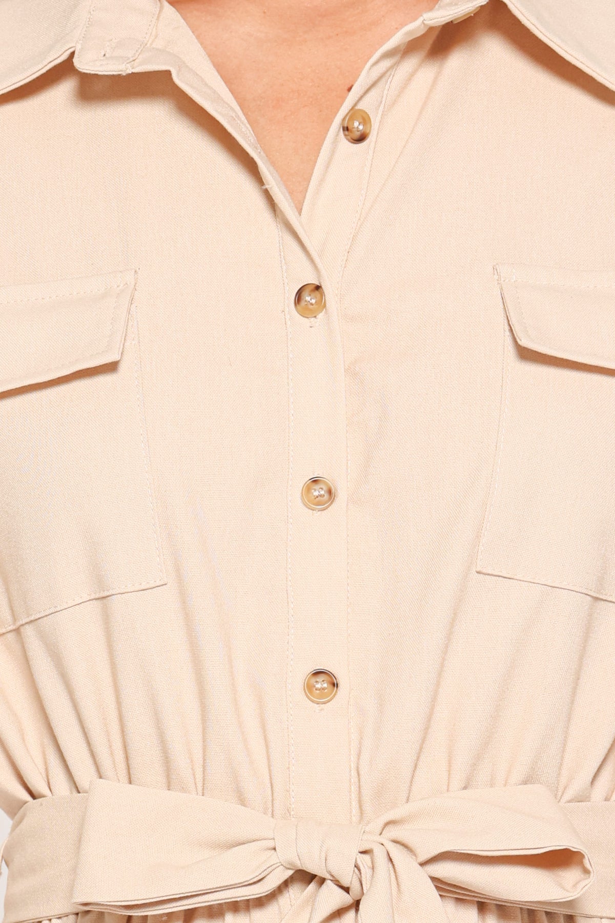 Shayna Maxi Dress in Beige – view 7 of 7