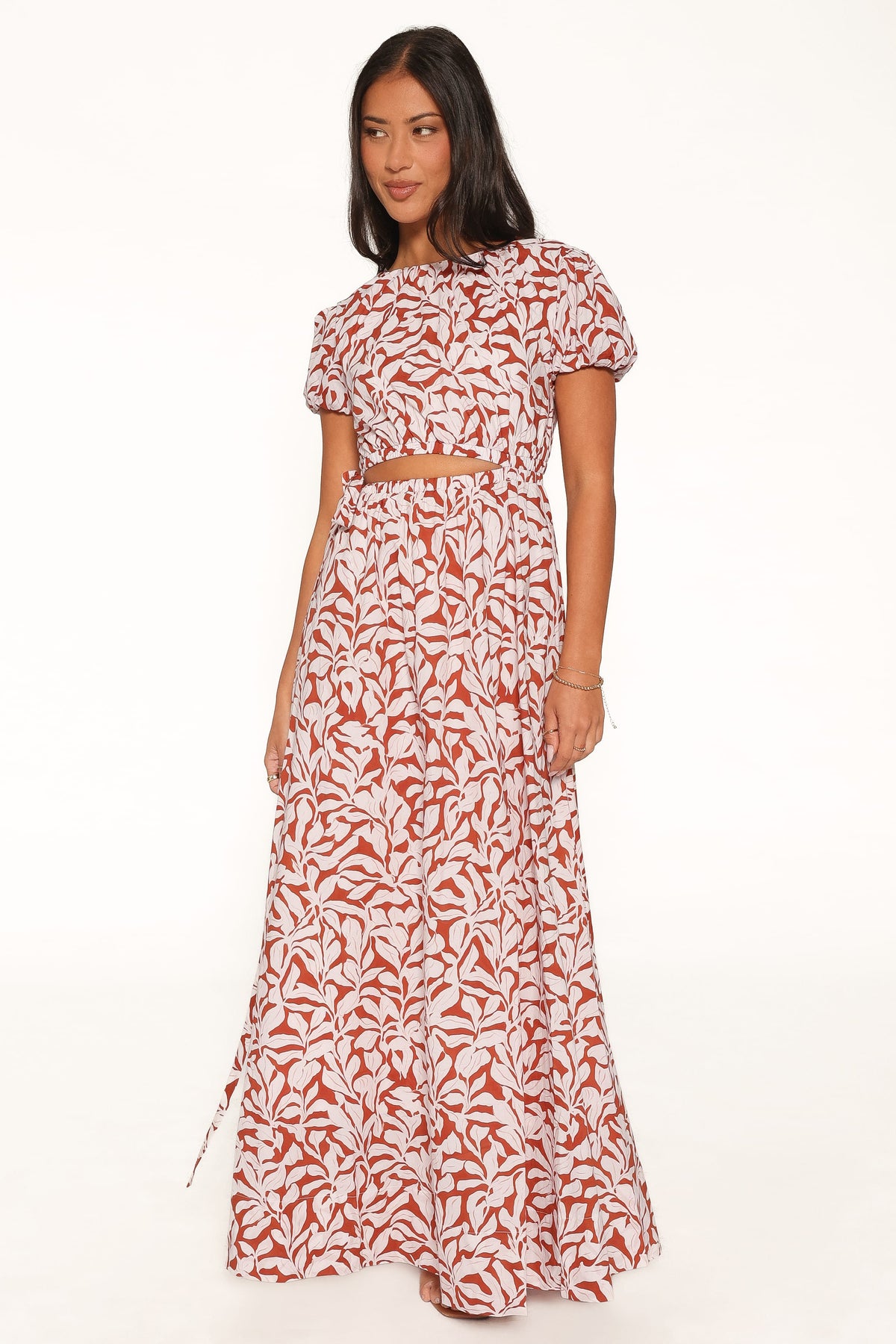 Toria Maxi Dress in Red Floral – view 1 of 6