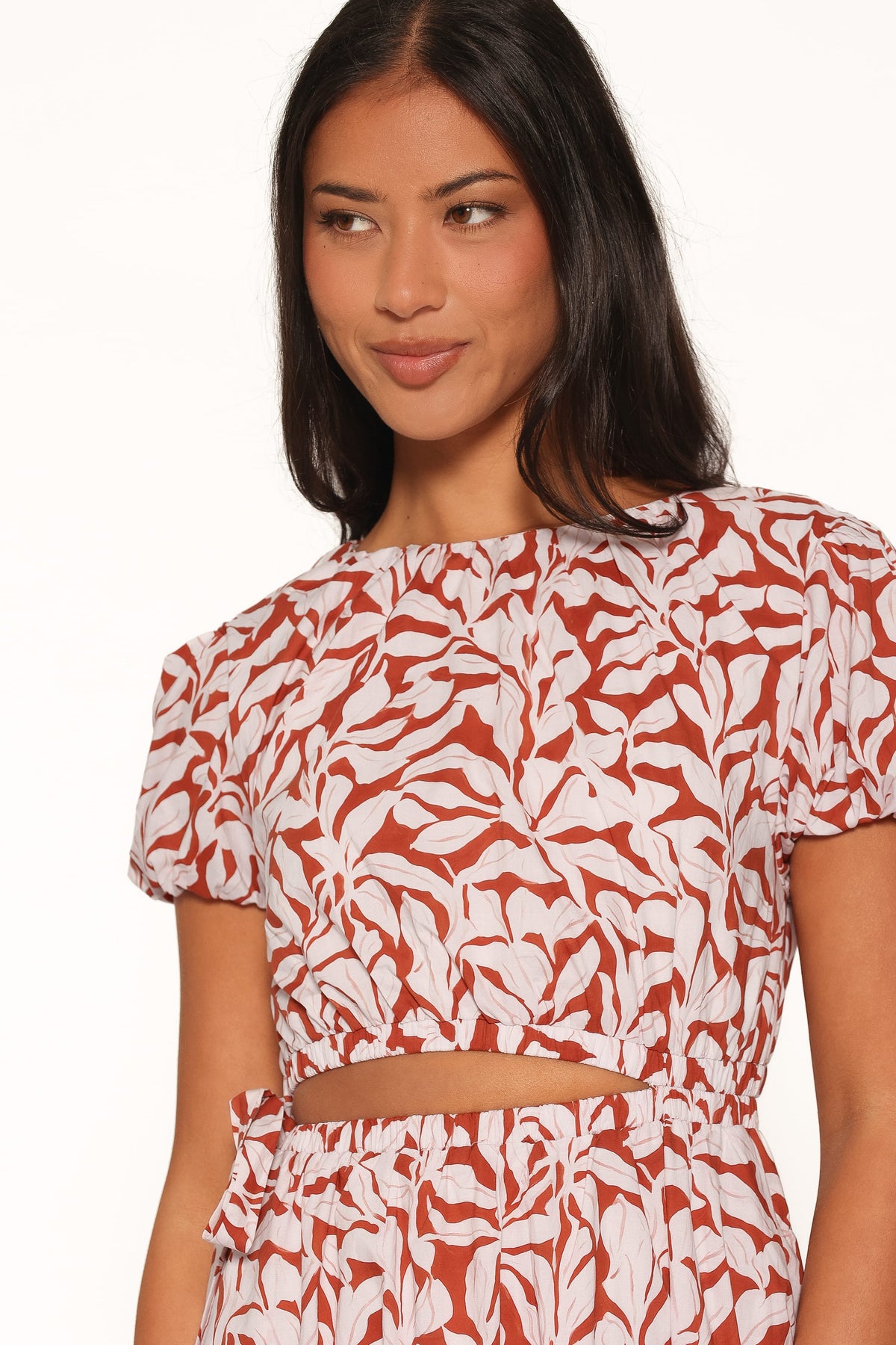Toria Maxi Dress in Red Floral – view 5 of 6