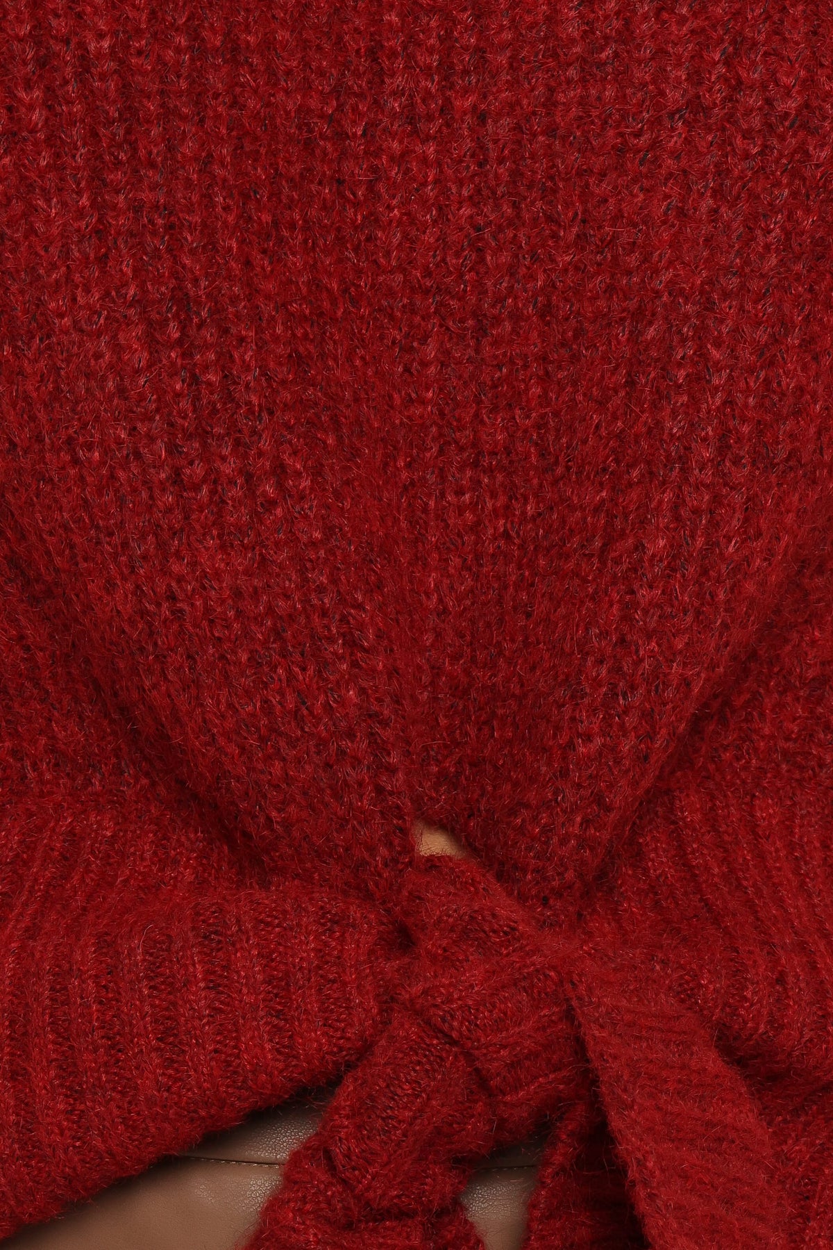 Captivate Knit Sweater in Red – view 5 of 5
