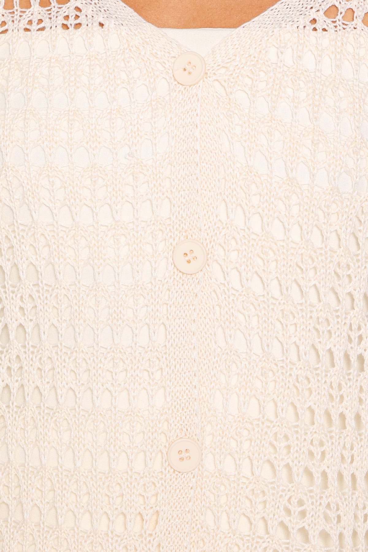 Lorelle Pointelle Cardigan in Butter Yellow – view 6 of 6