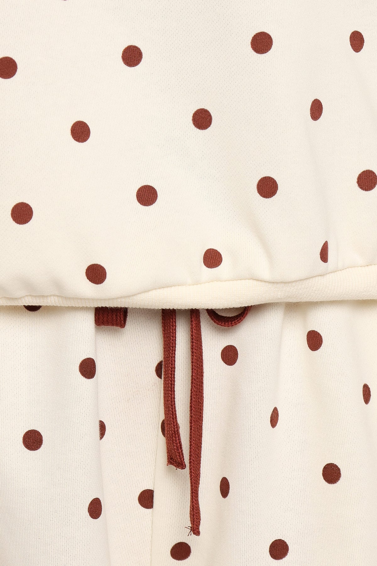 Novie Sweatshirt in Brown Polka Dot – view 7 of 8