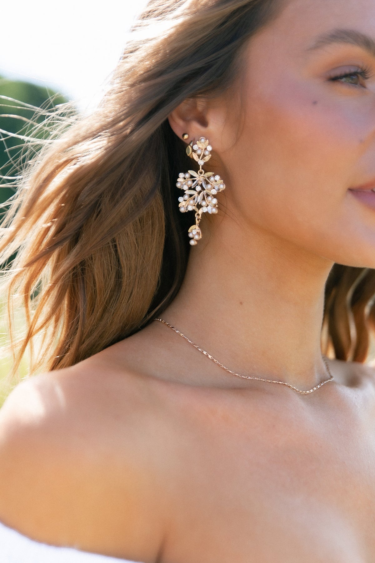 Savannah Earrings in Gold – view 2 of 4