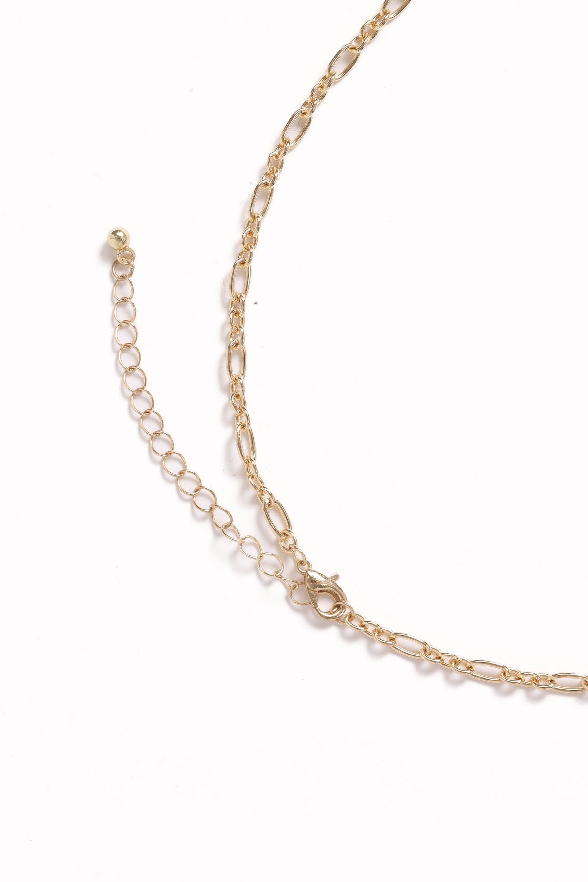 Alyssa Charm Necklace in Gold/Red – view 4 of 4