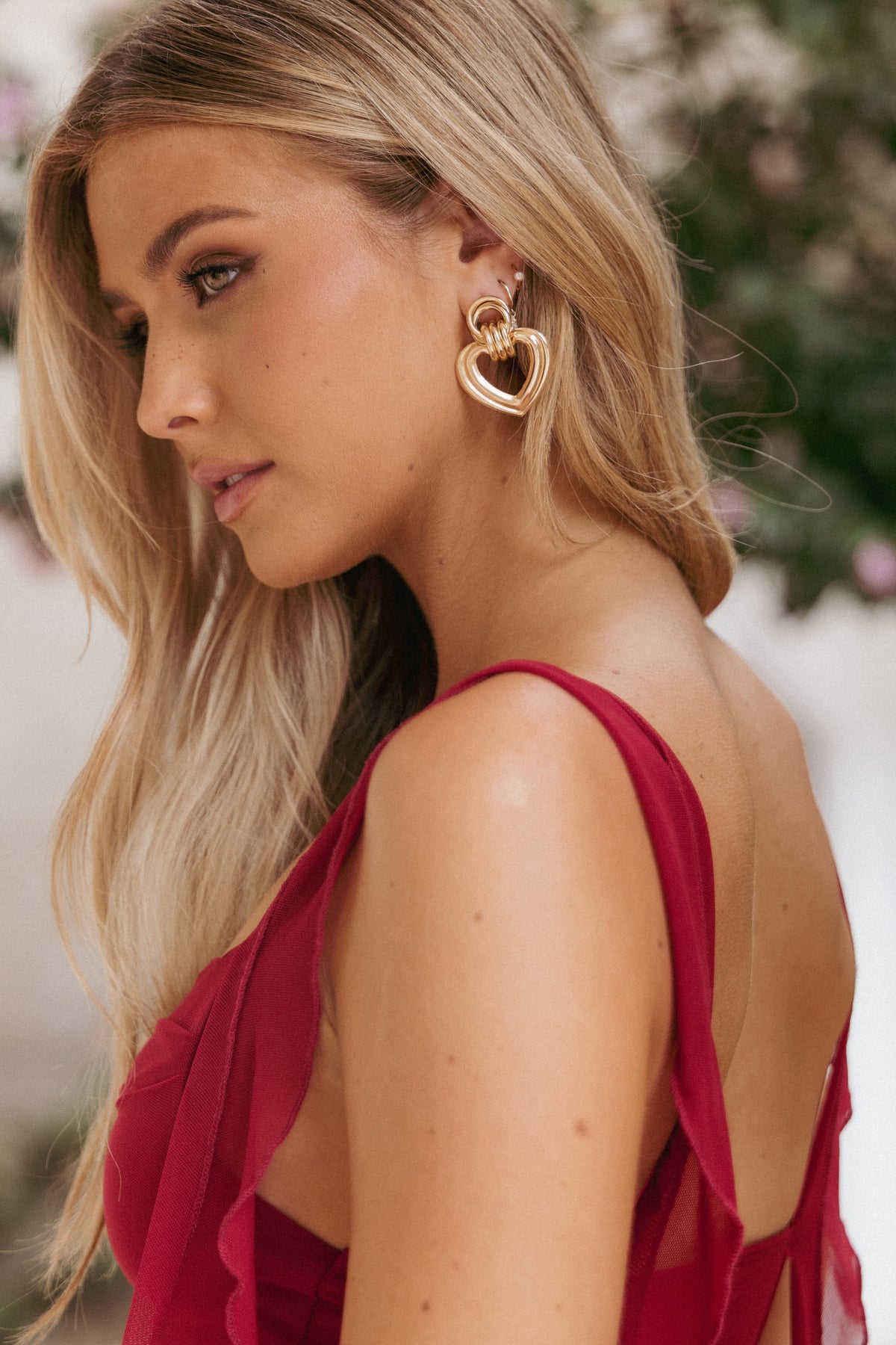 Amara Earrings in Gold – view 1 of 4
