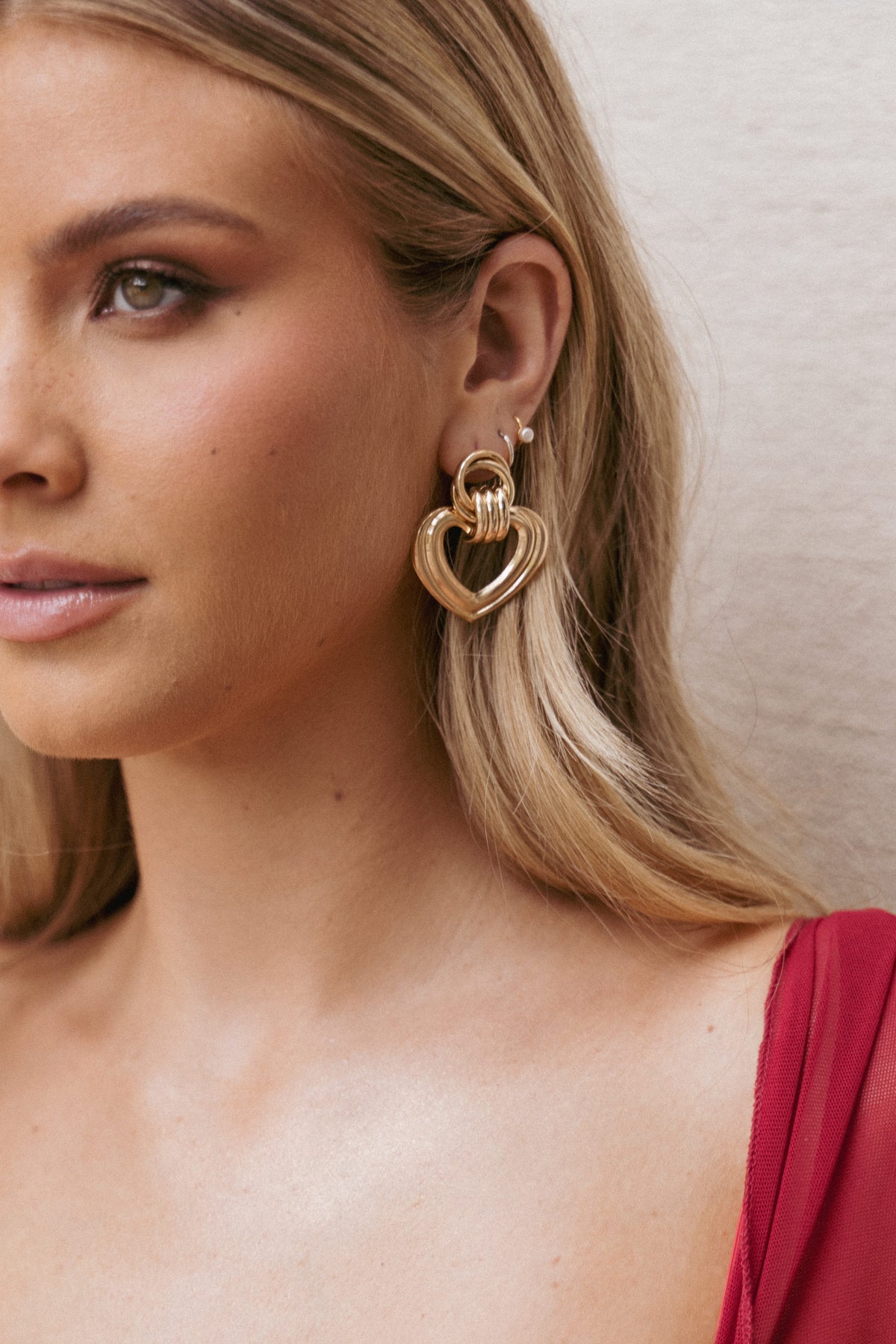Amara Earrings in Gold – view 4 of 4