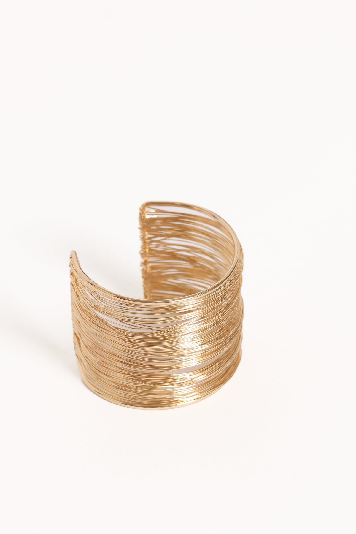 Anais Cuff Bracelet in Gold – view 2 of 4