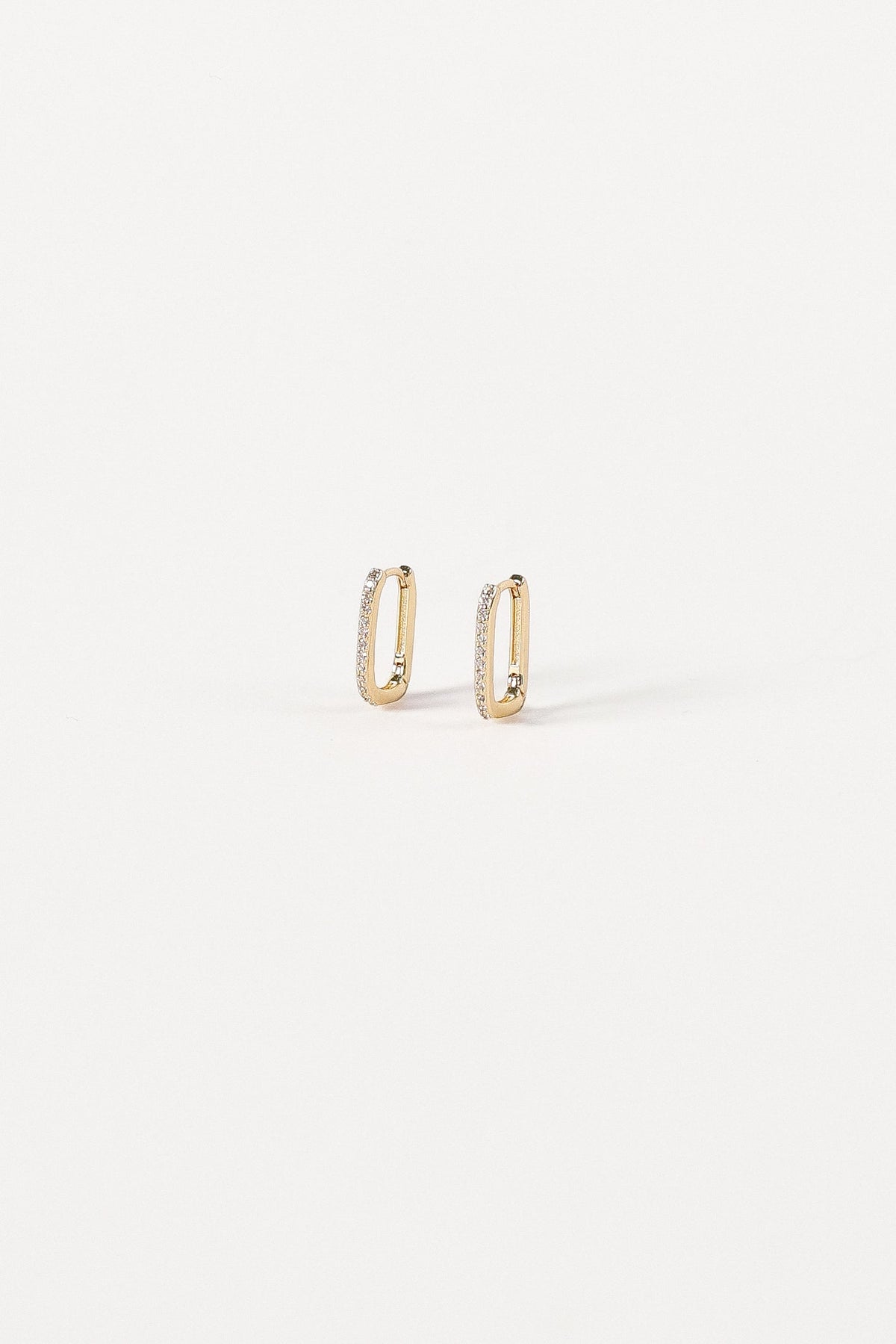 Anisa Hoop Earrings in Gold – view 2 of 4
