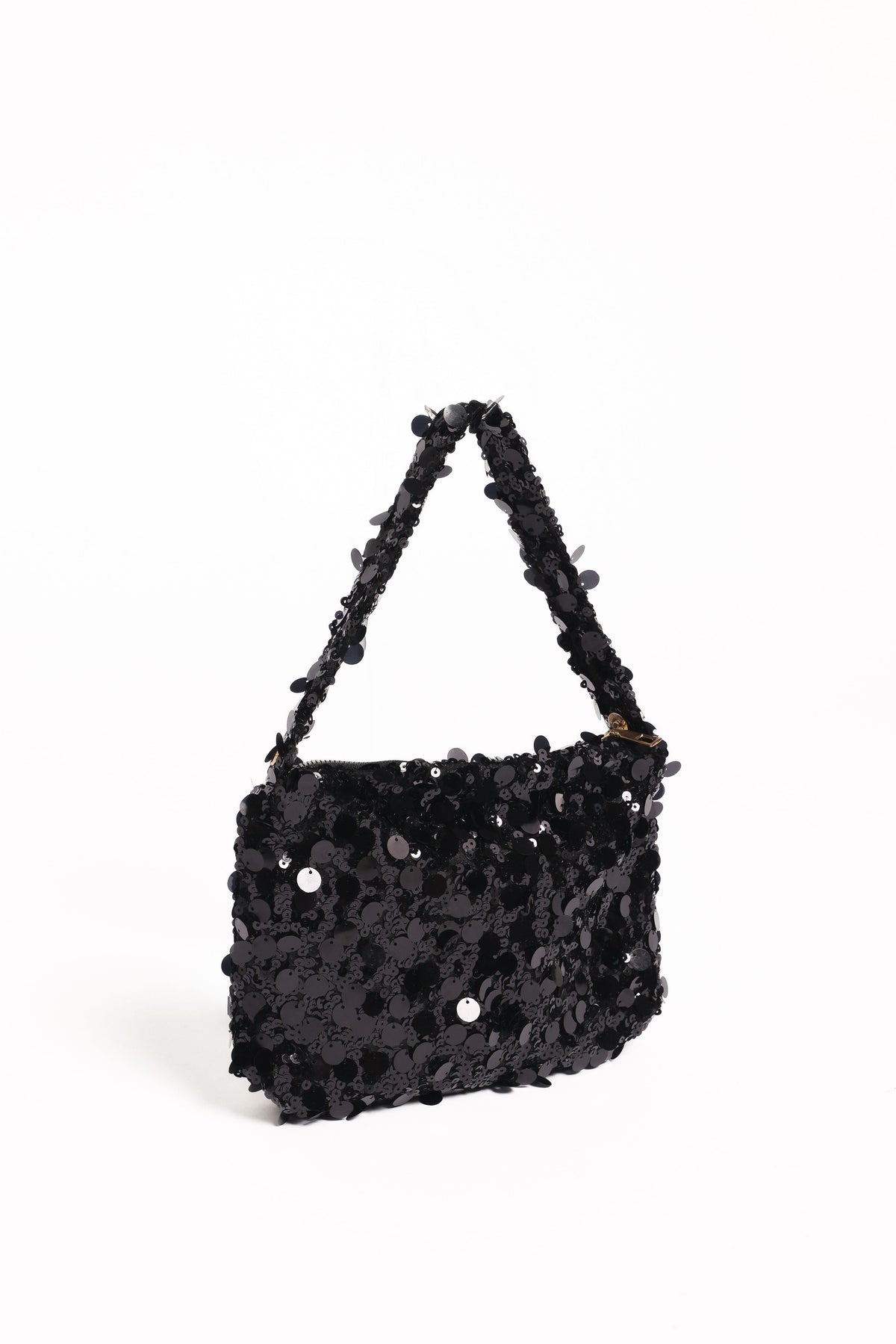 Annika Sequin Shoulder Bag in Black – view 3 of 3