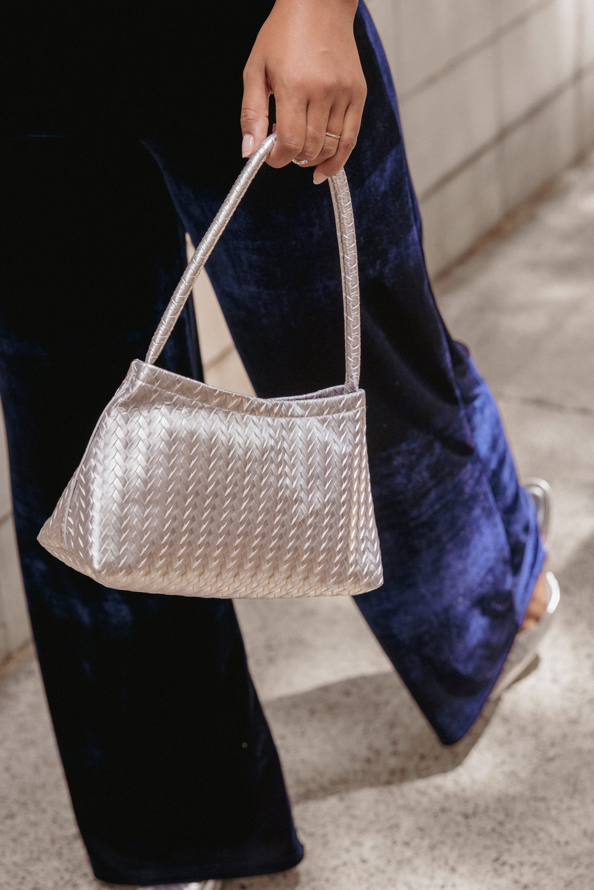 Augustine Handbag in Silver – view 1 of 4
