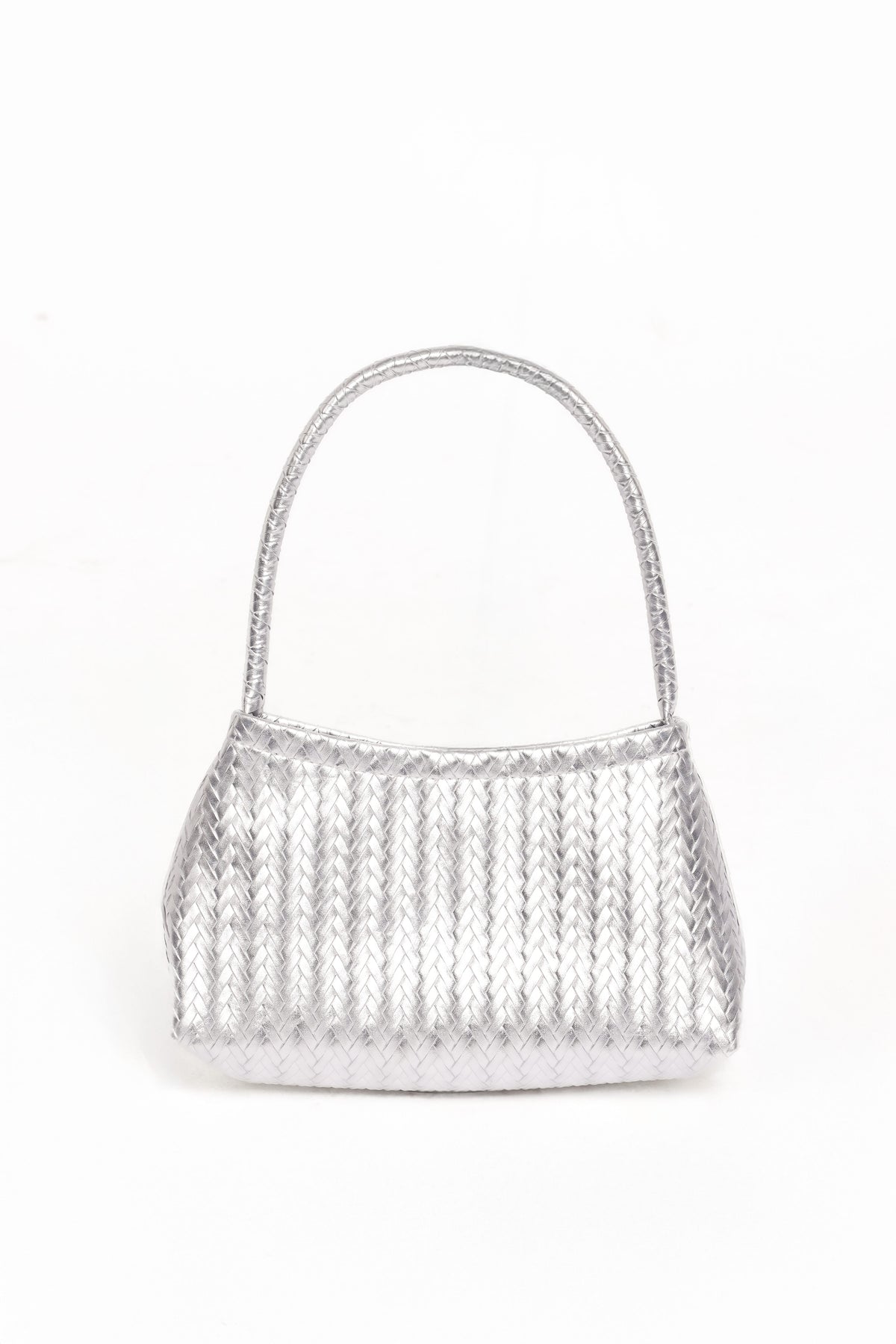 Augustine Handbag in Silver – view 3 of 4