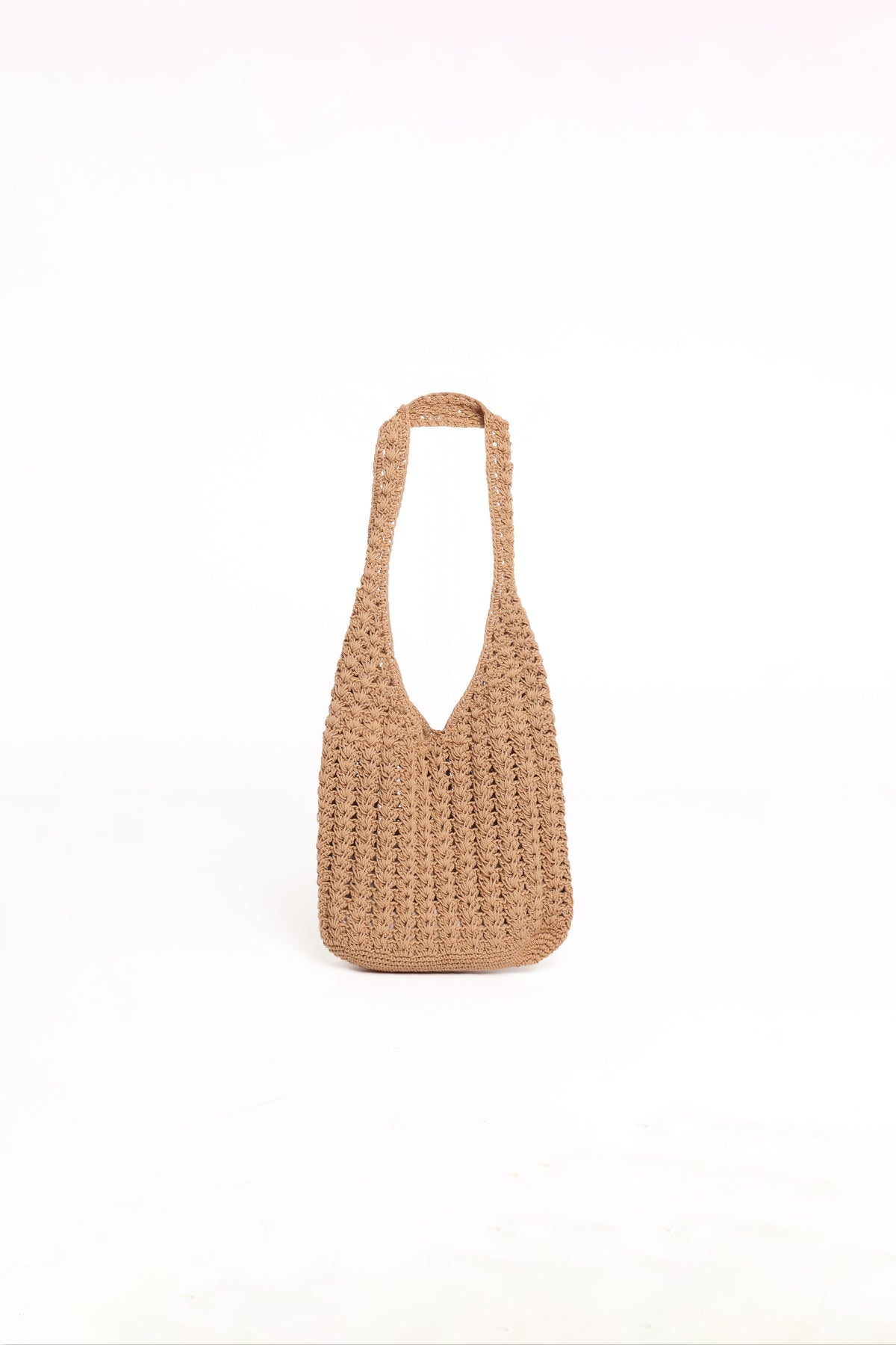 Avery Woven Bag in Tan – view 2 of 3