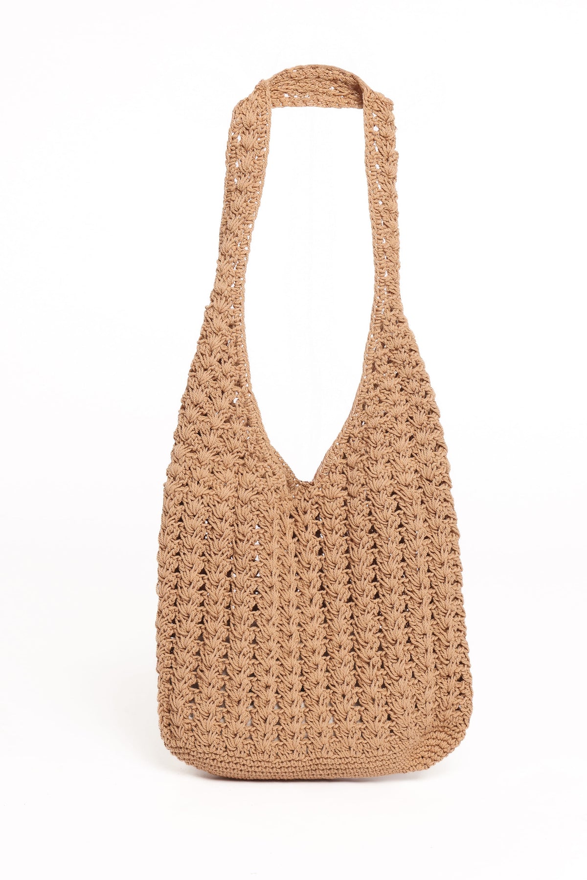 Avery Woven Bag in Tan – view 3 of 3