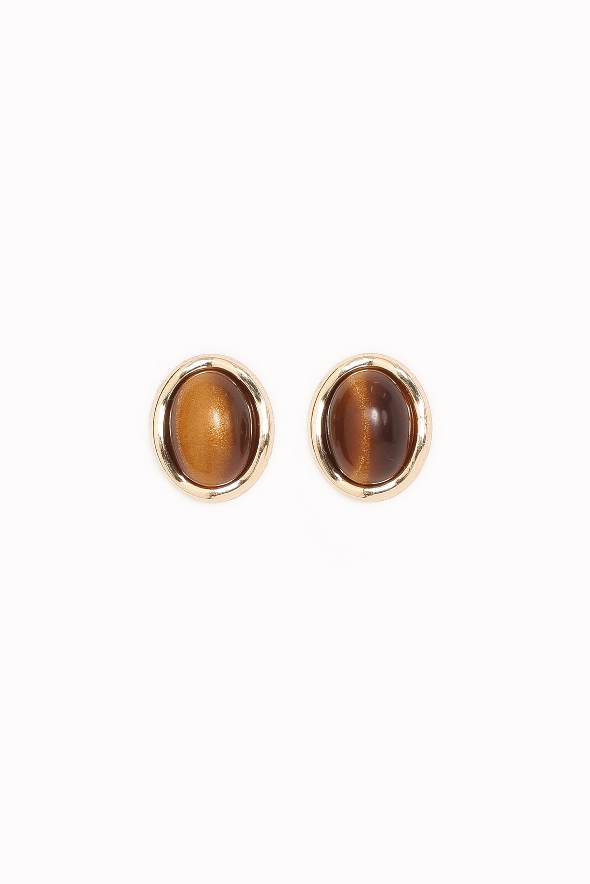Azalea Stud Earrings in Bronze – view 4 of 4