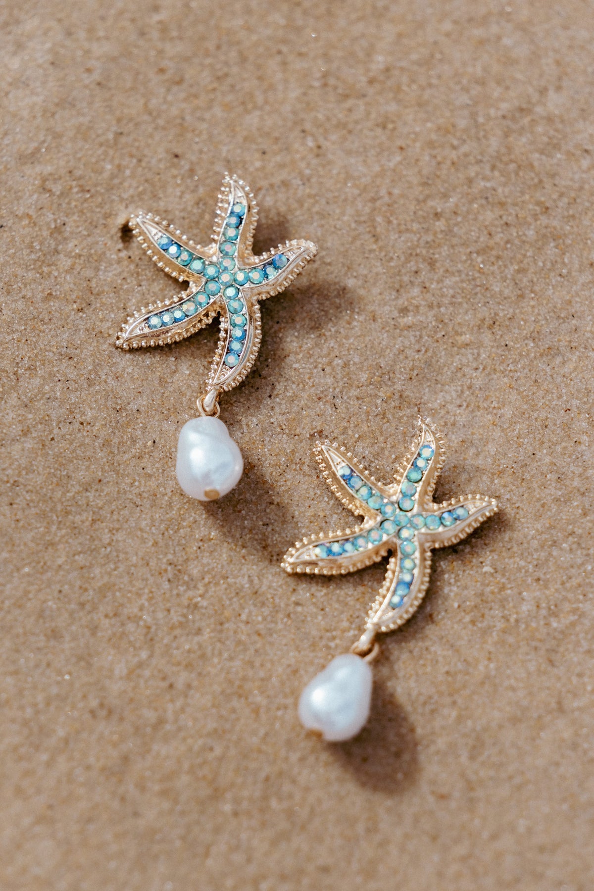Azure Earrings in Gold – view 2 of 4