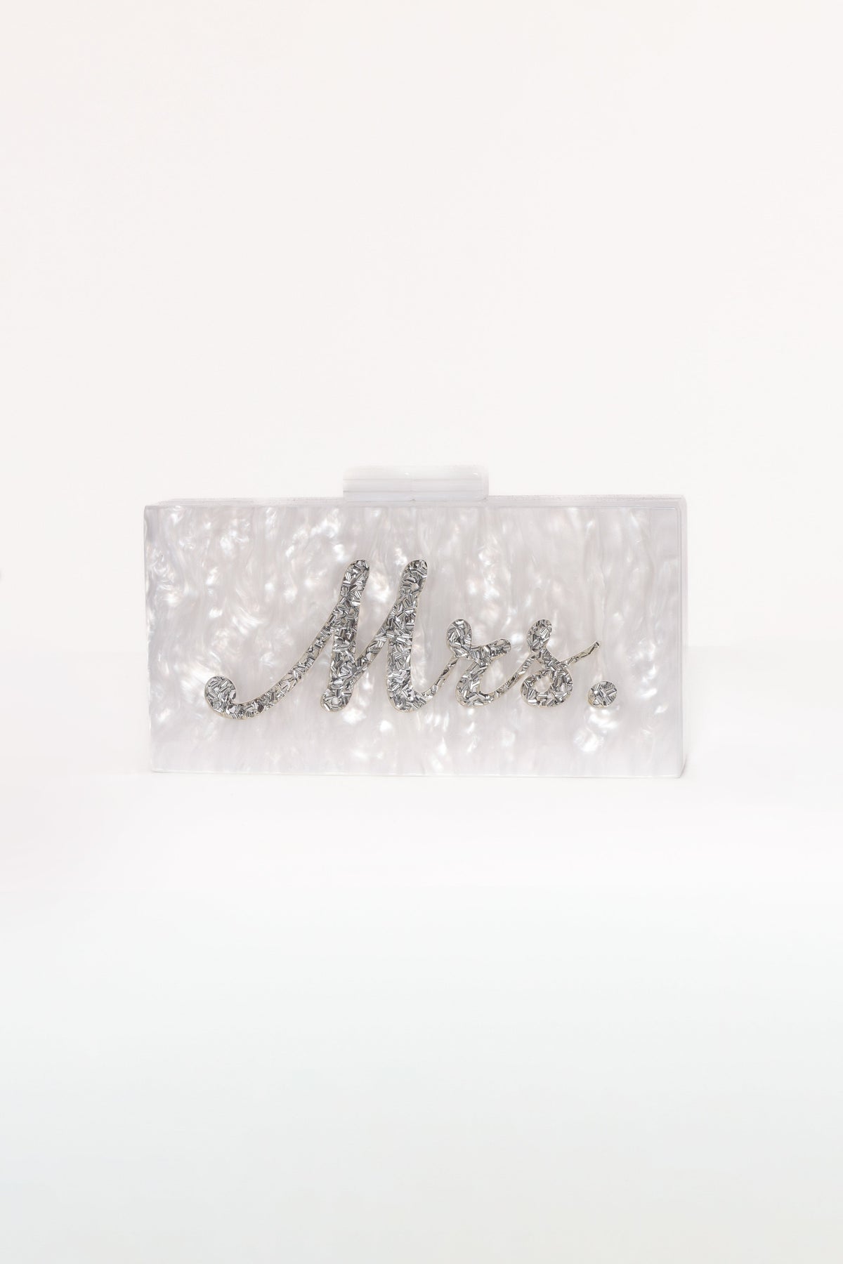 Betsy Clutch in Silver – view 2 of 3