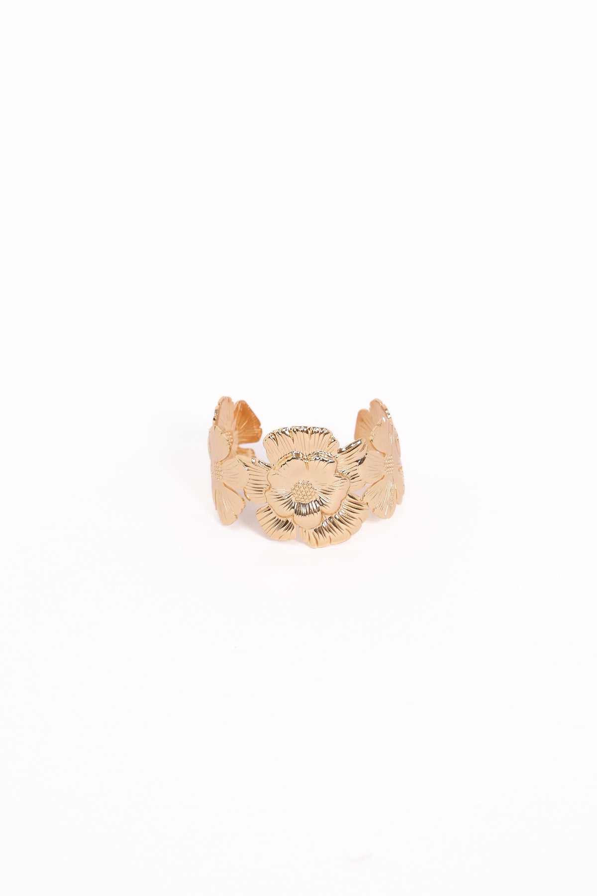 Bloom Cuff Bracelet in Gold – view 3 of 6