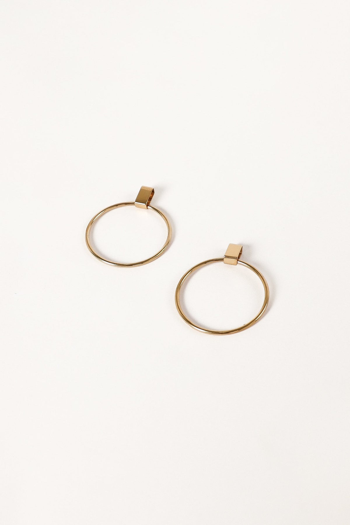 Bonnie Hoop Earrings in Gold – view 2 of 2