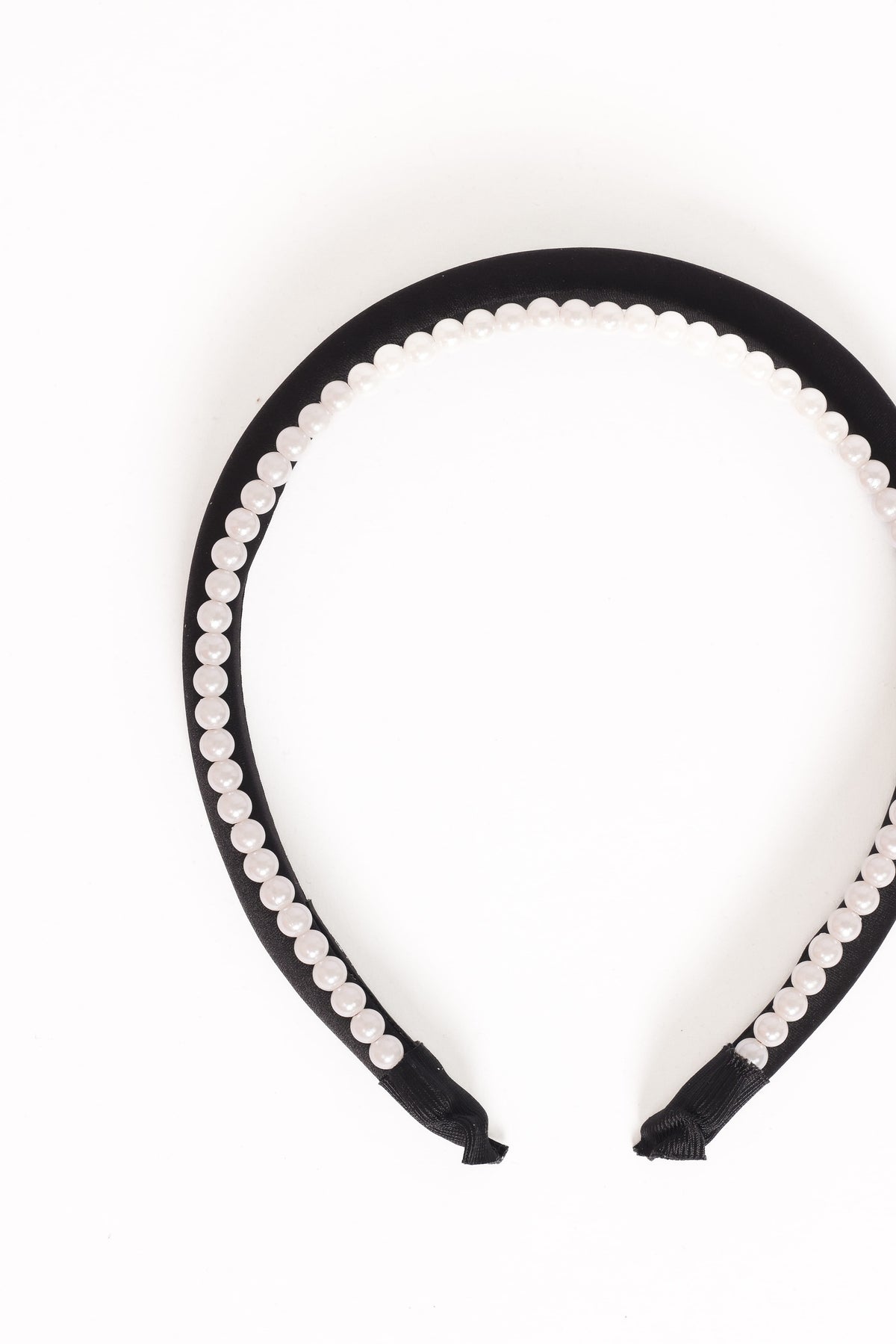 Breanna Headband in Pearl/Black – view 2 of 2