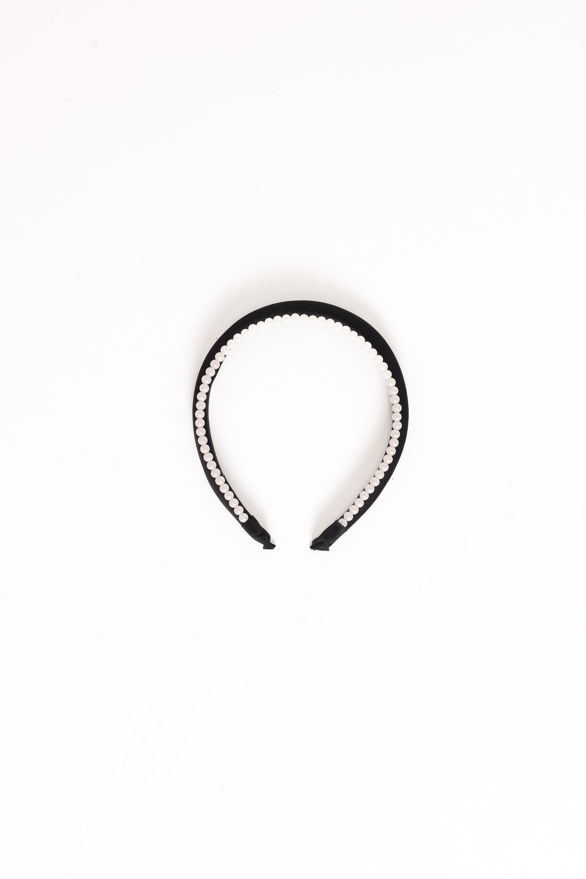 Breanna Headband in Pearl/Black – view 1 of 2