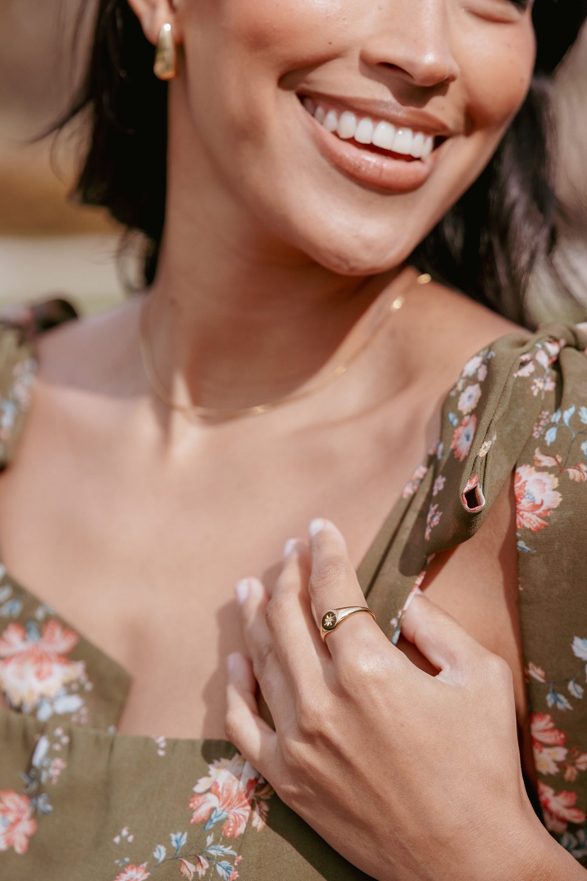 Campbell Ring in Gold – view 1 of 5