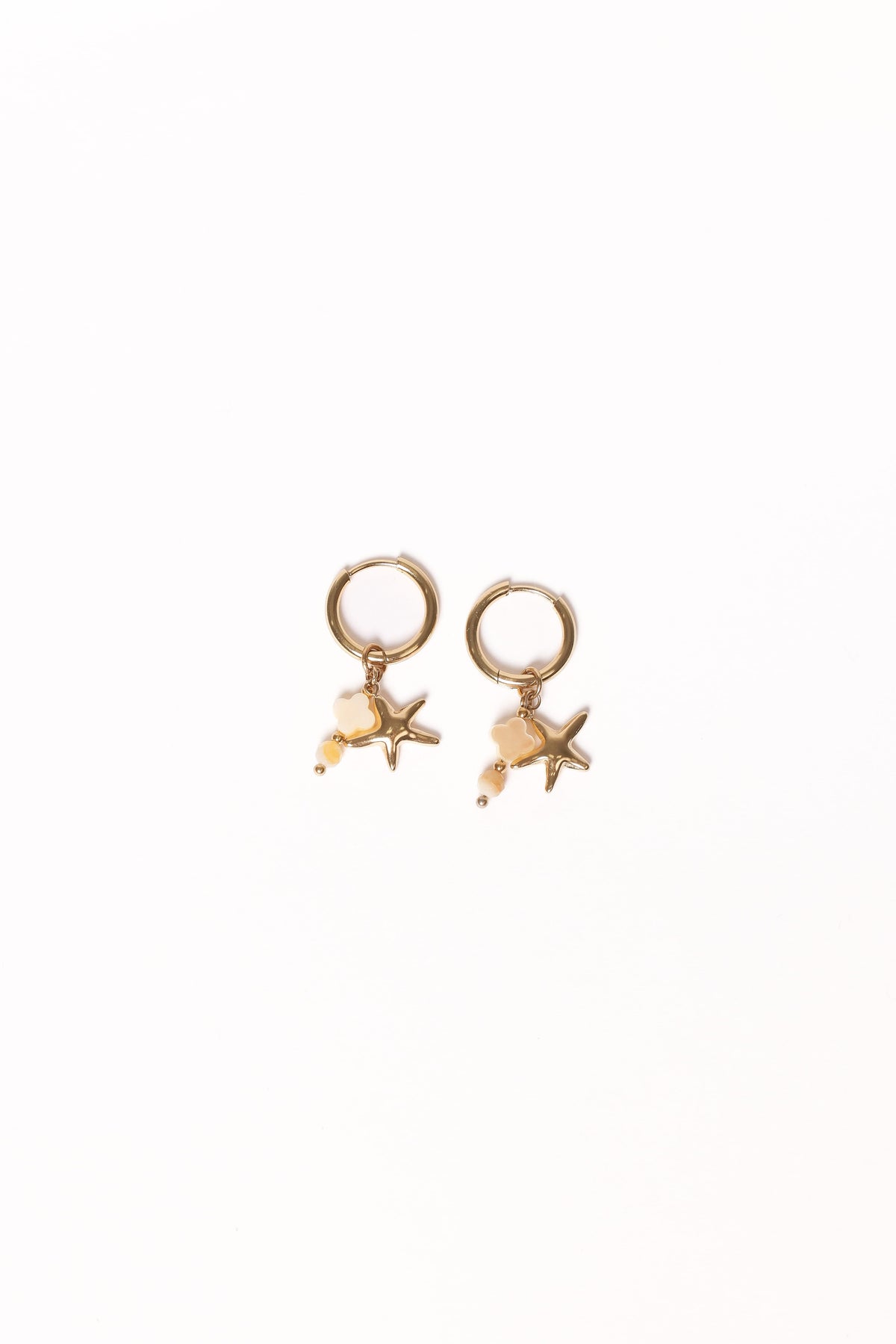 Catania Charm Earrings in Gold – view 2 of 2
