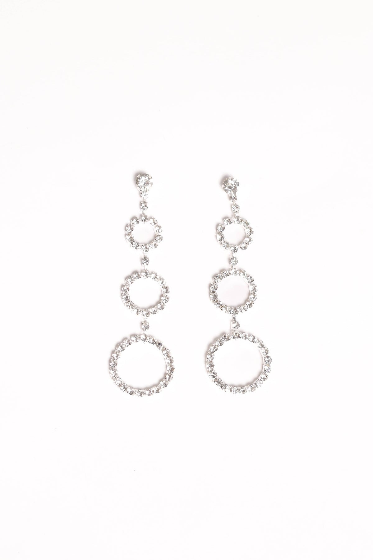 Celeste Earrings in Silver – view 1 of 2