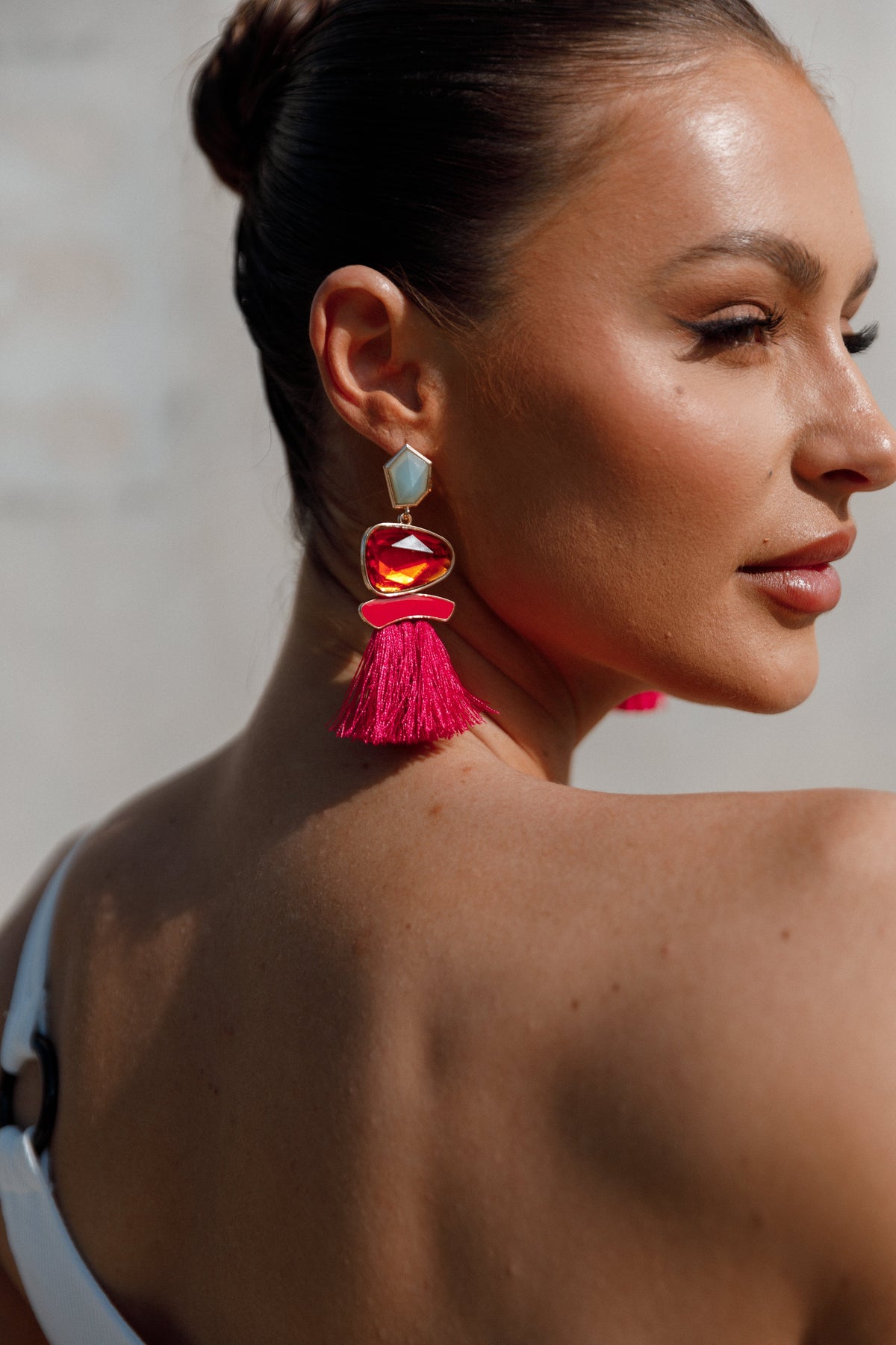 Cora Fringe Earrings in Multi – view 1 of 5