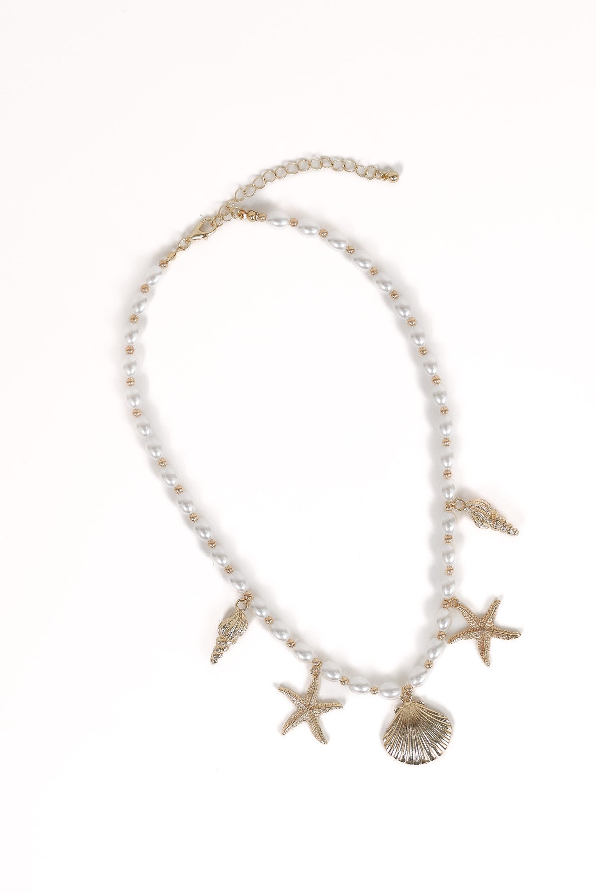 Costa Necklace in Pearl – view 2 of 4