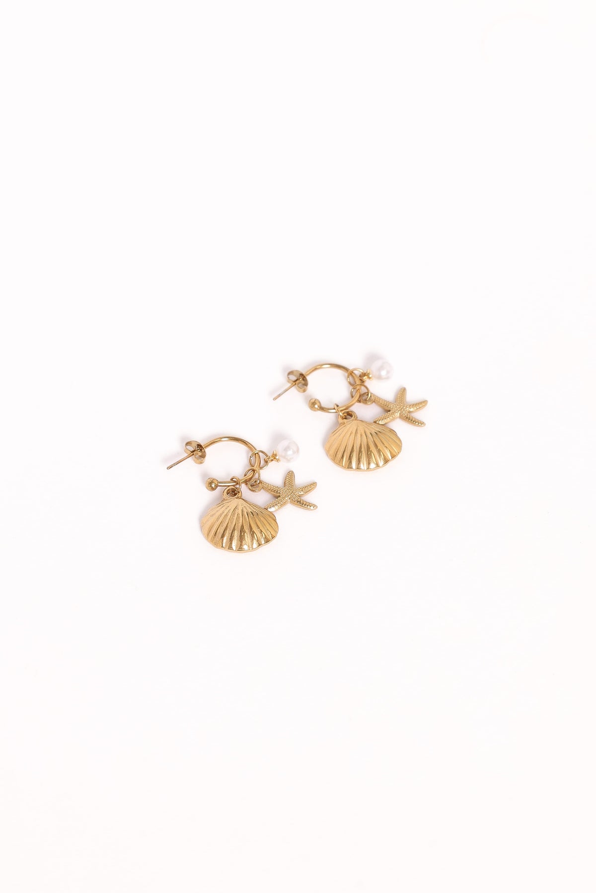 Cypress Earrings in Gold – view 4 of 5