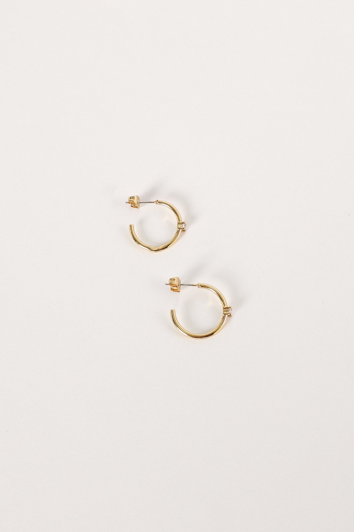 Damie Hoop Earrings in Gold – view 2 of 2