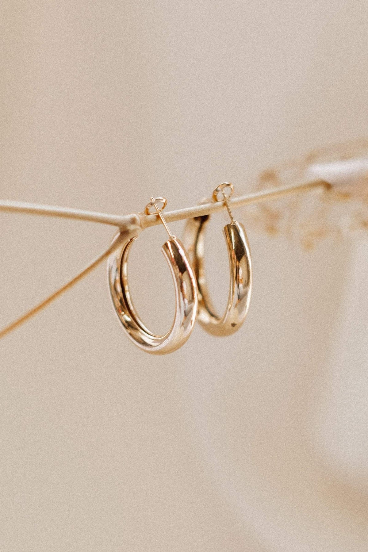 Delilah Earrings in Gold – view 6 of 6