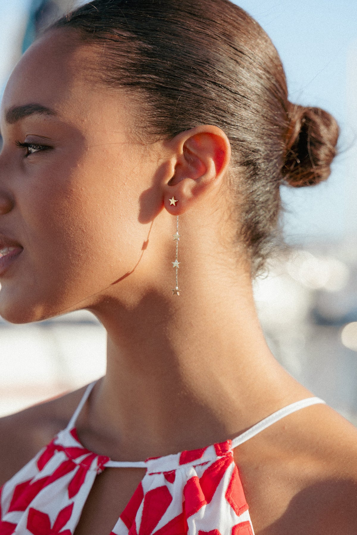Destiny Earrings in Gold – view 1 of 3