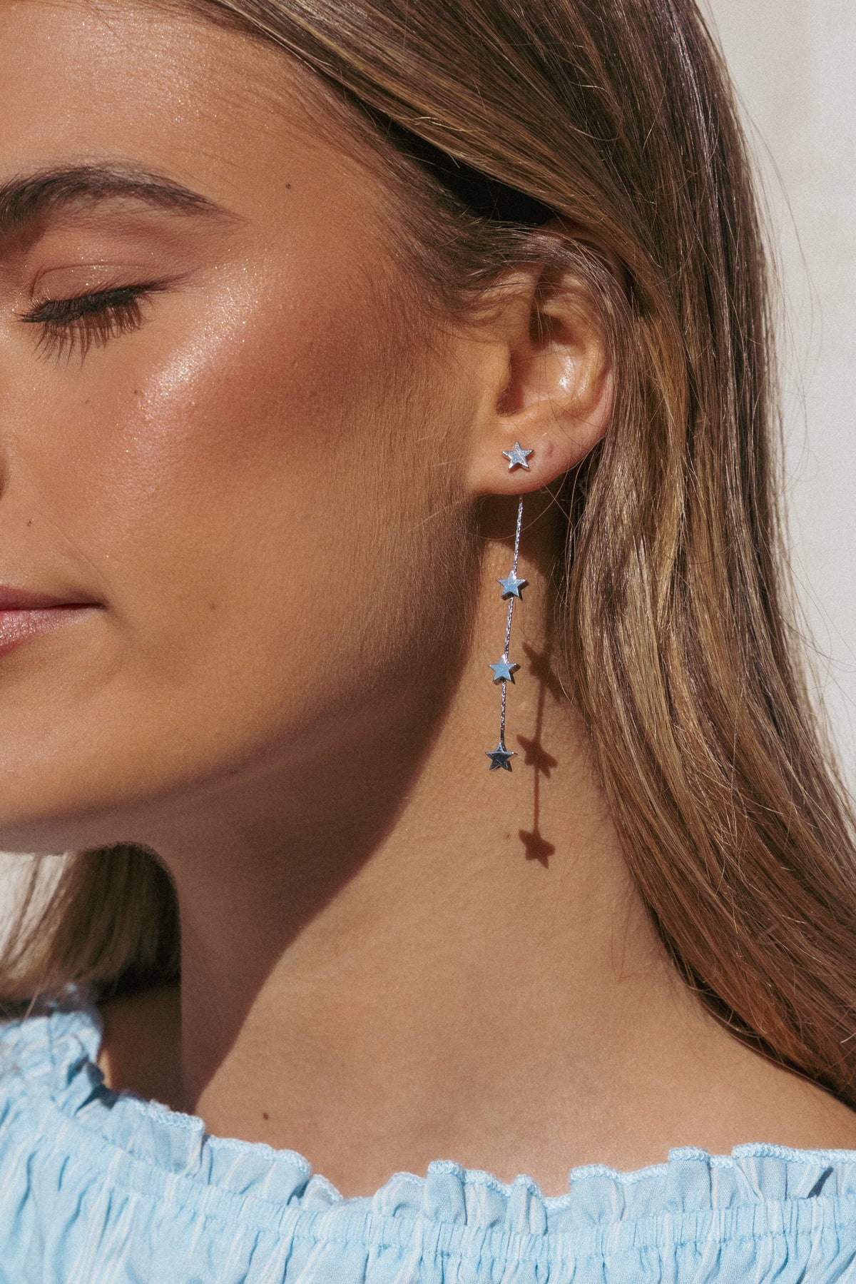 Destiny Earrings in Silver – view 2 of 2