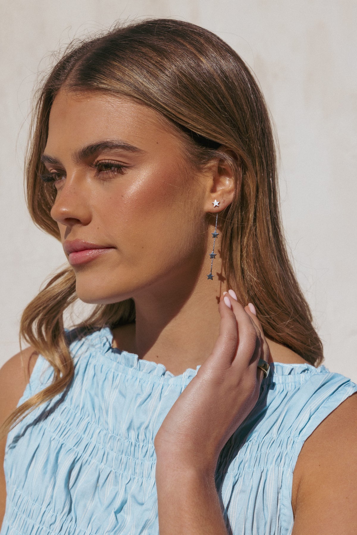 Destiny Earrings in Silver – view 1 of 2