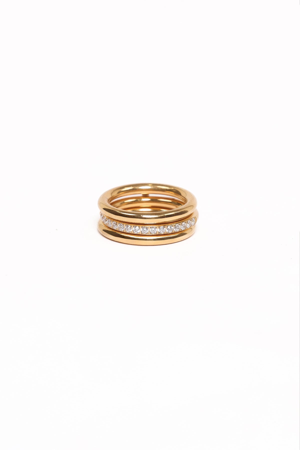 Domitia Ring Set in Gold – view 1 of 3