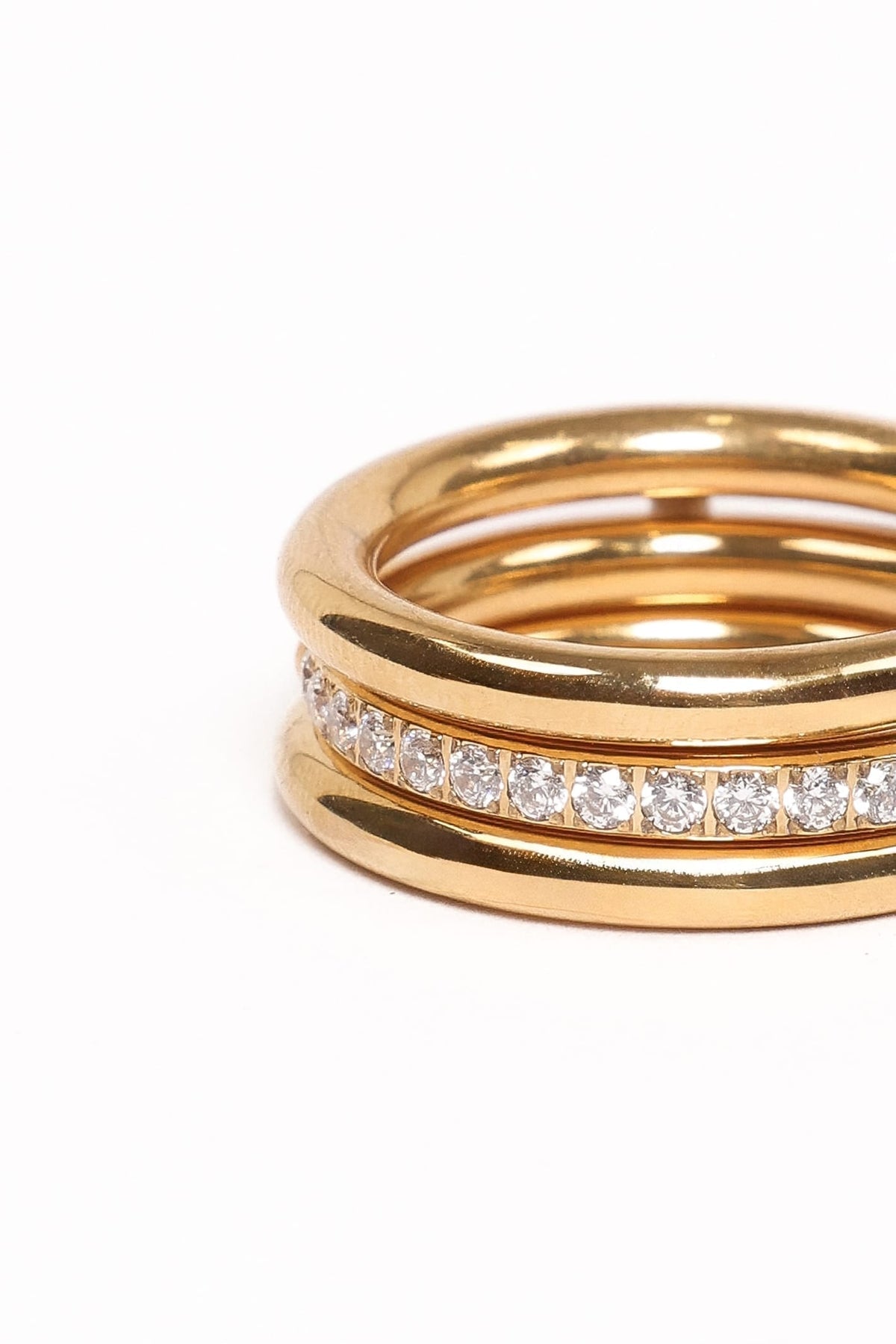 Domitia Ring Set in Gold – view 2 of 3