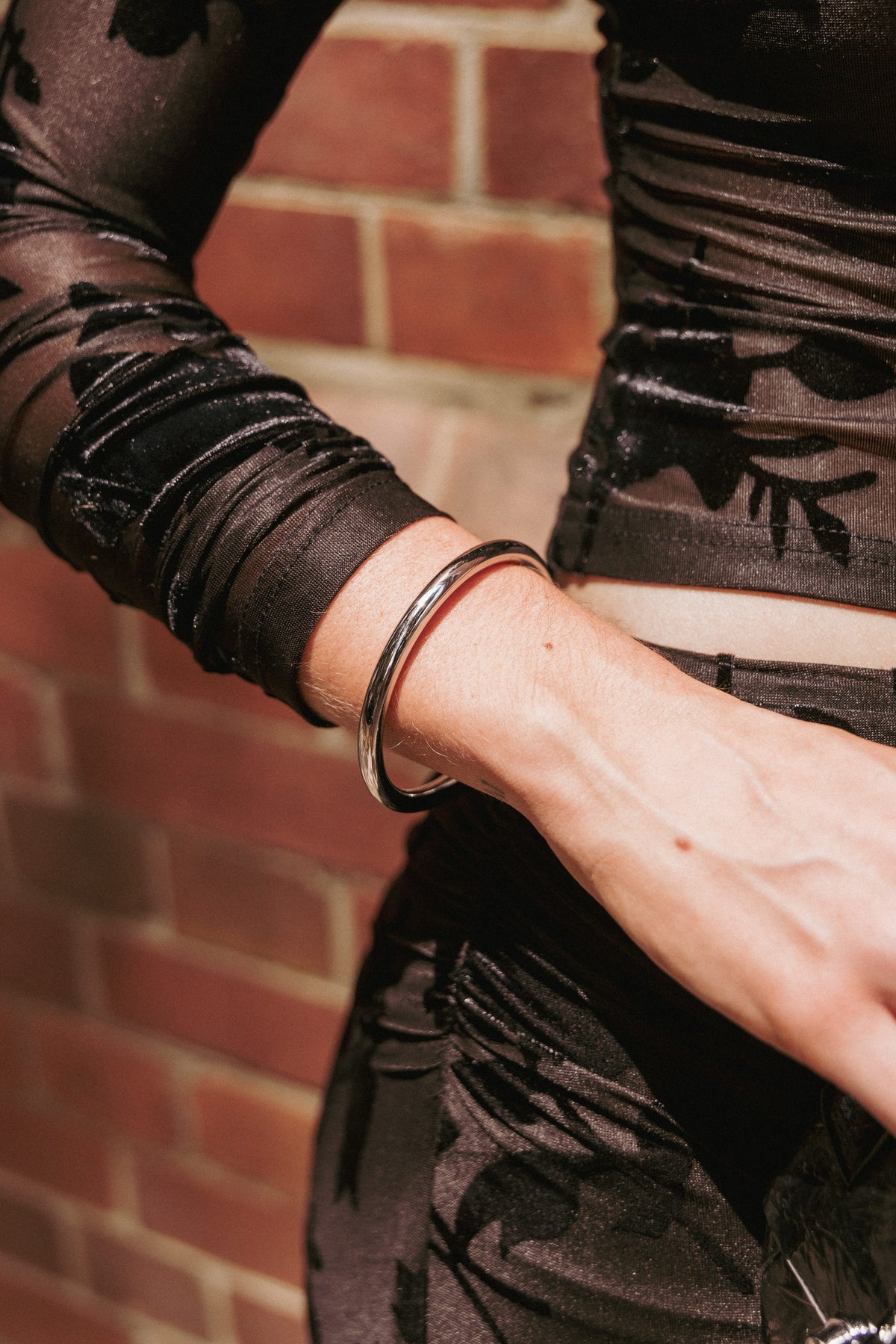 Ebony Bracelet in Silver – view 1 of 3