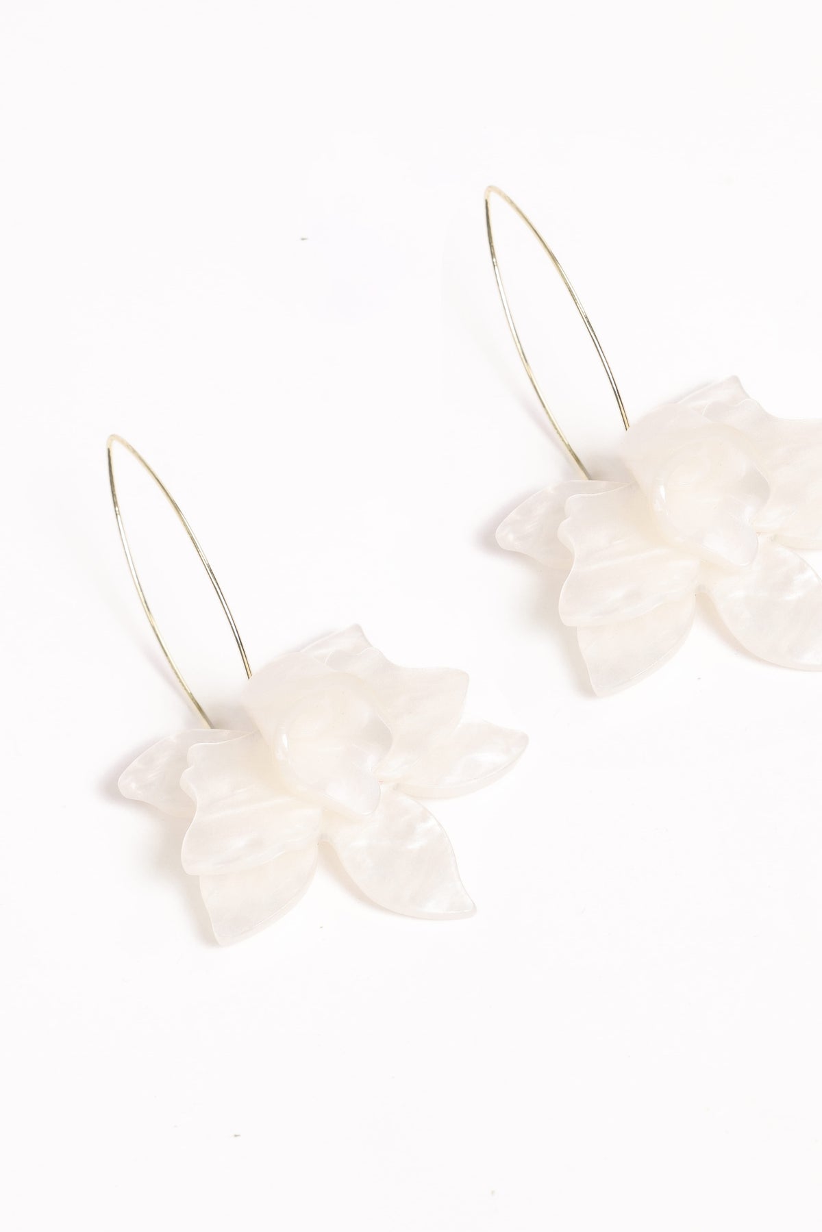 Edel Earrings in White – view 2 of 4
