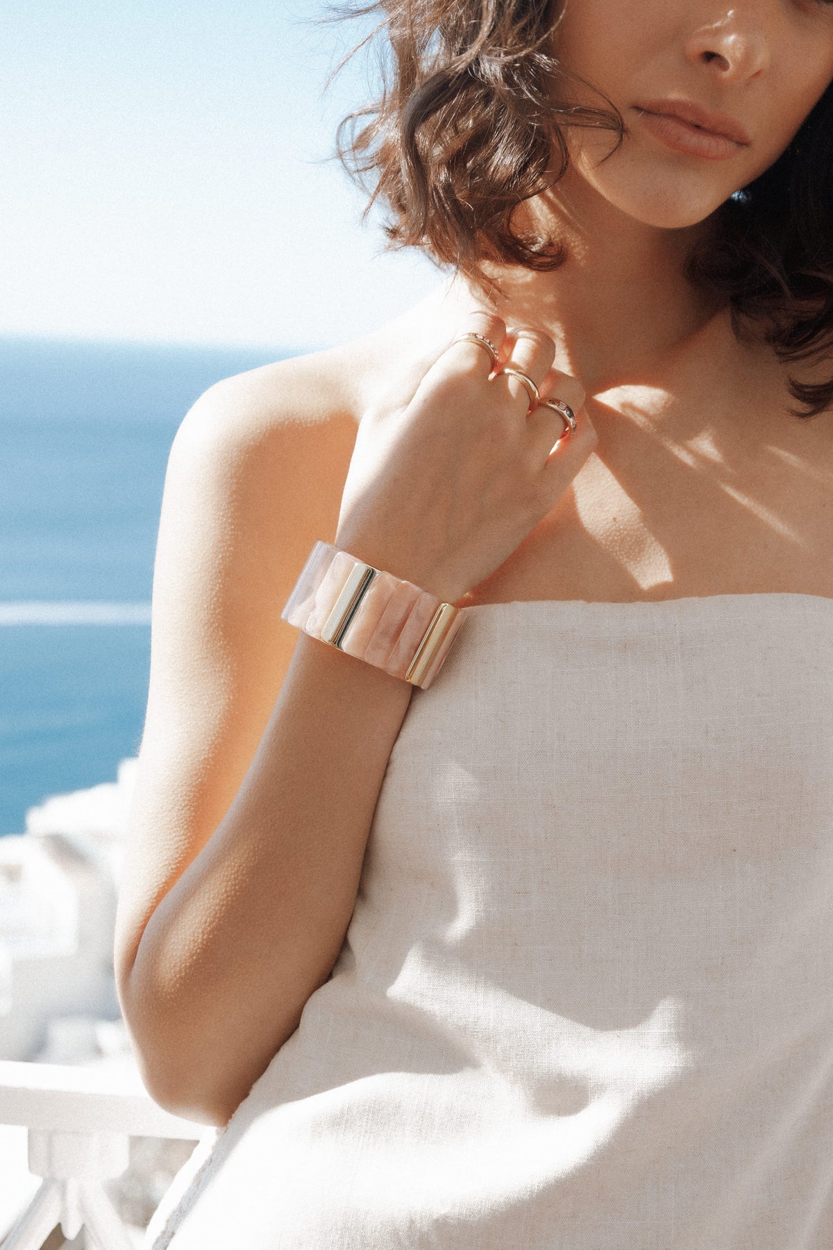 Eleanor Bracelet in Blush Pink – view 1 of 4