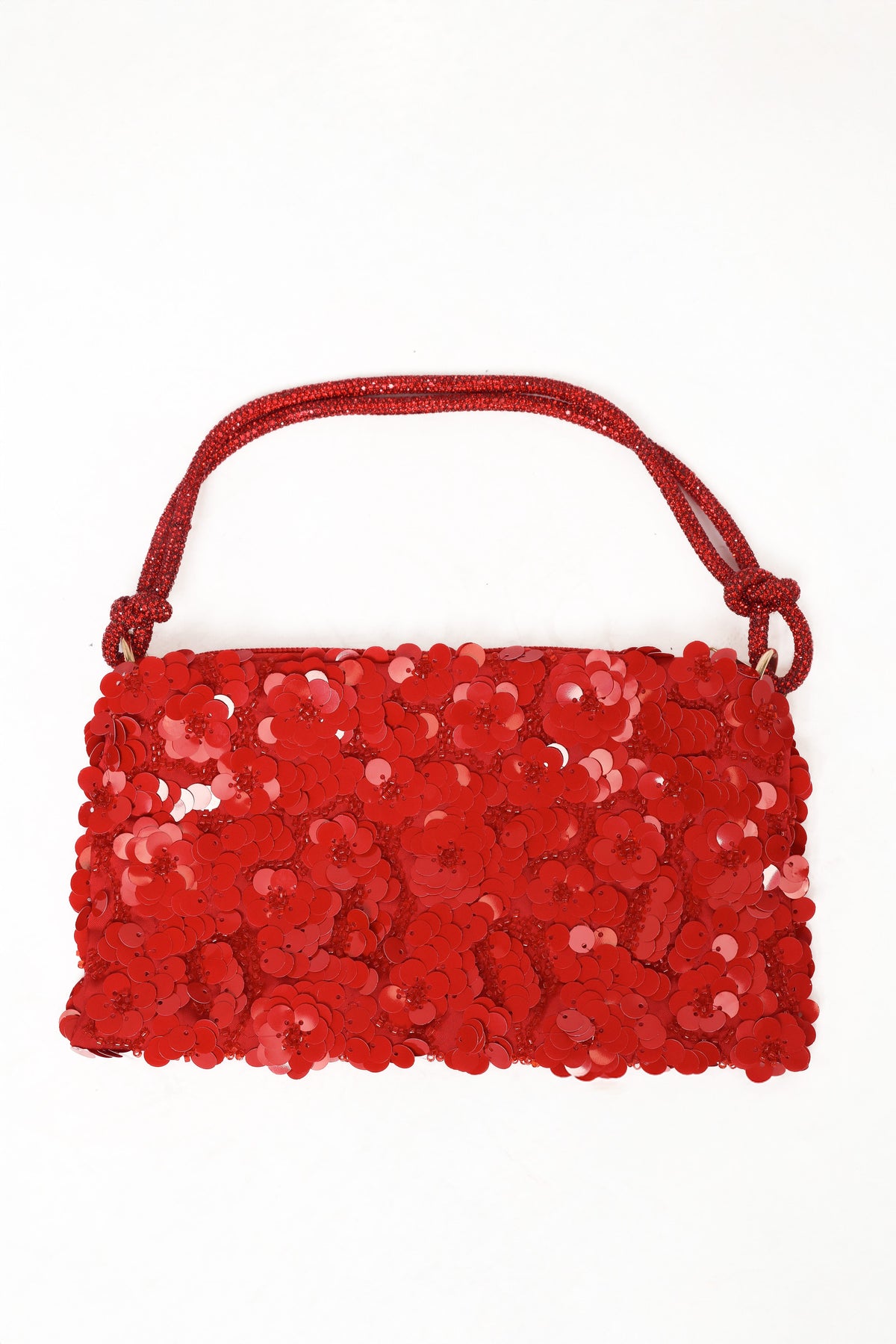 Eliza Sequin Bag in Red – view 2 of 2