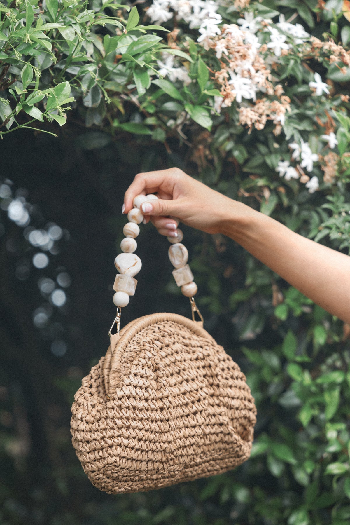 Elora Woven Bag in Tan – view 2 of 4