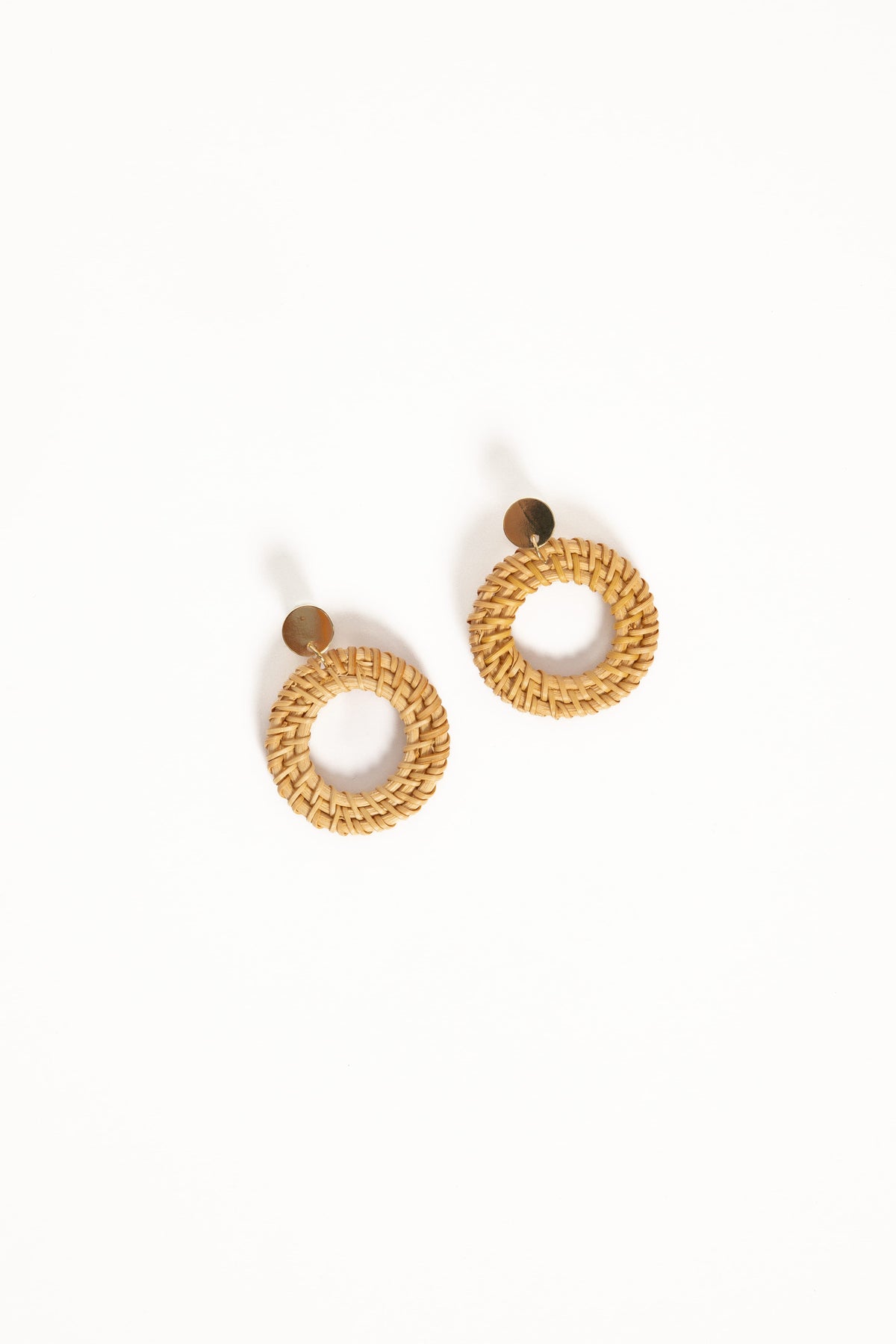 Esther Earrings in Tan – view 3 of 4